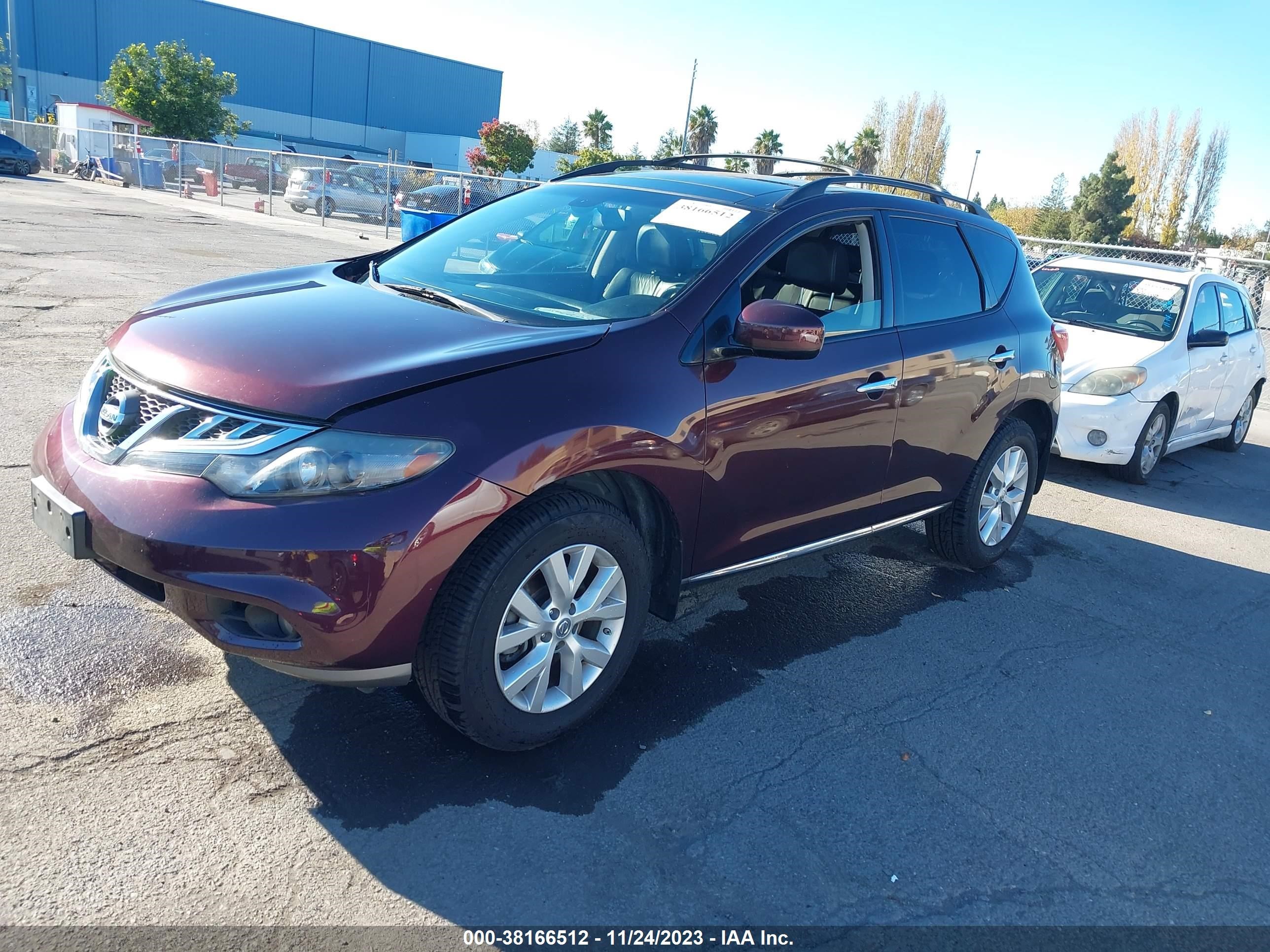 Photo 1 VIN: JN8AZ1MU3EW402830 - NISSAN MURANO 