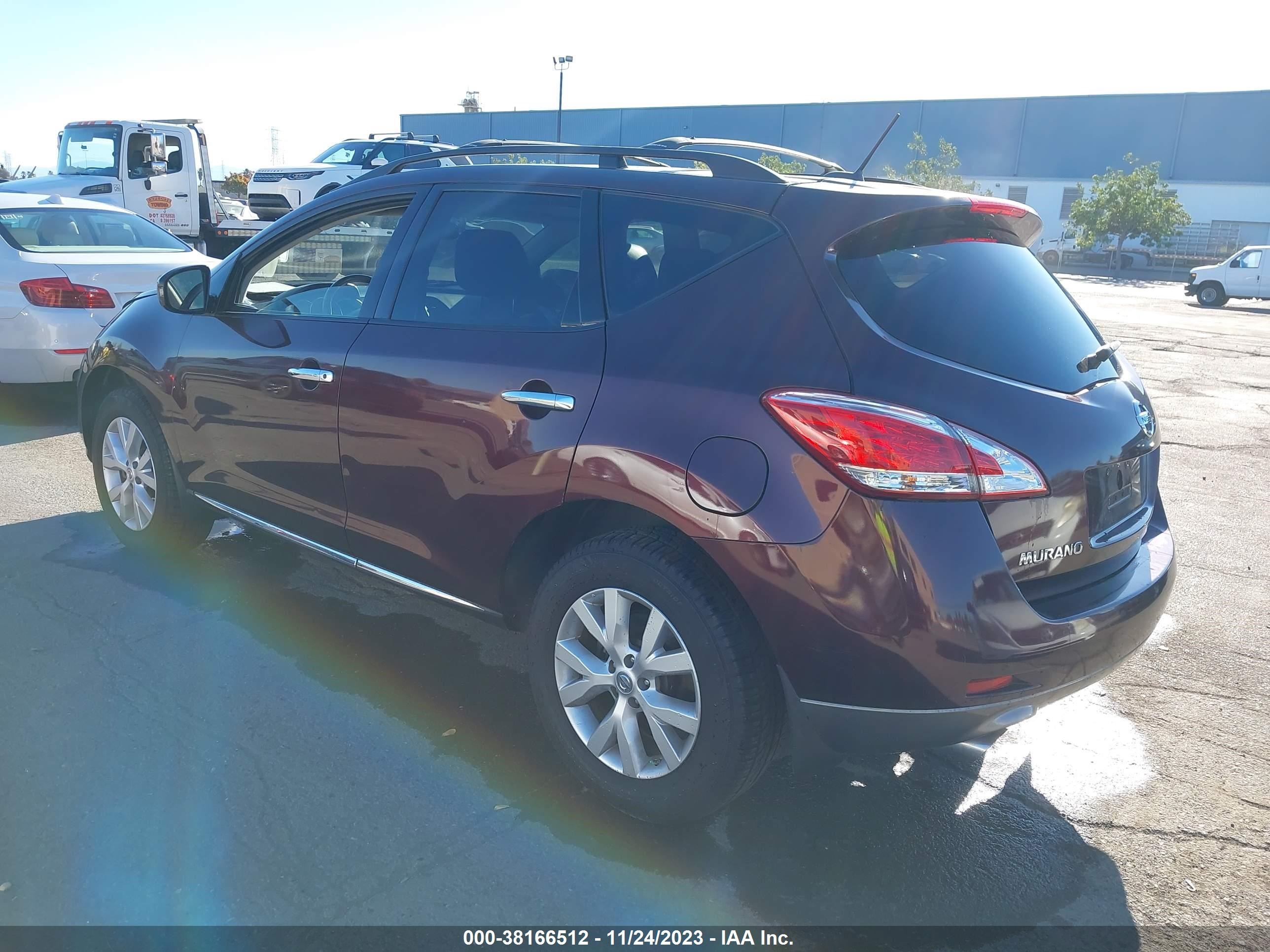 Photo 2 VIN: JN8AZ1MU3EW402830 - NISSAN MURANO 