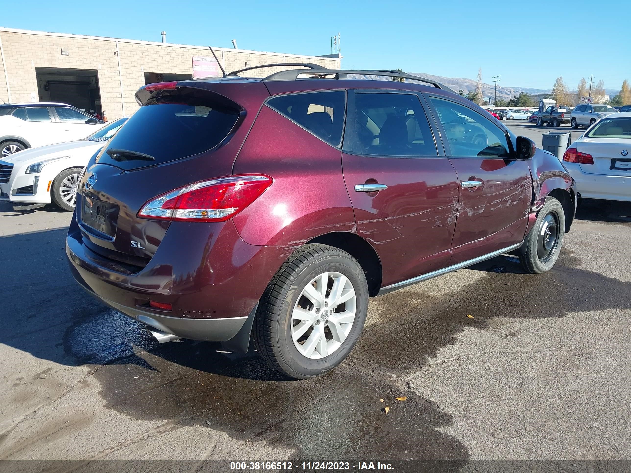 Photo 3 VIN: JN8AZ1MU3EW402830 - NISSAN MURANO 