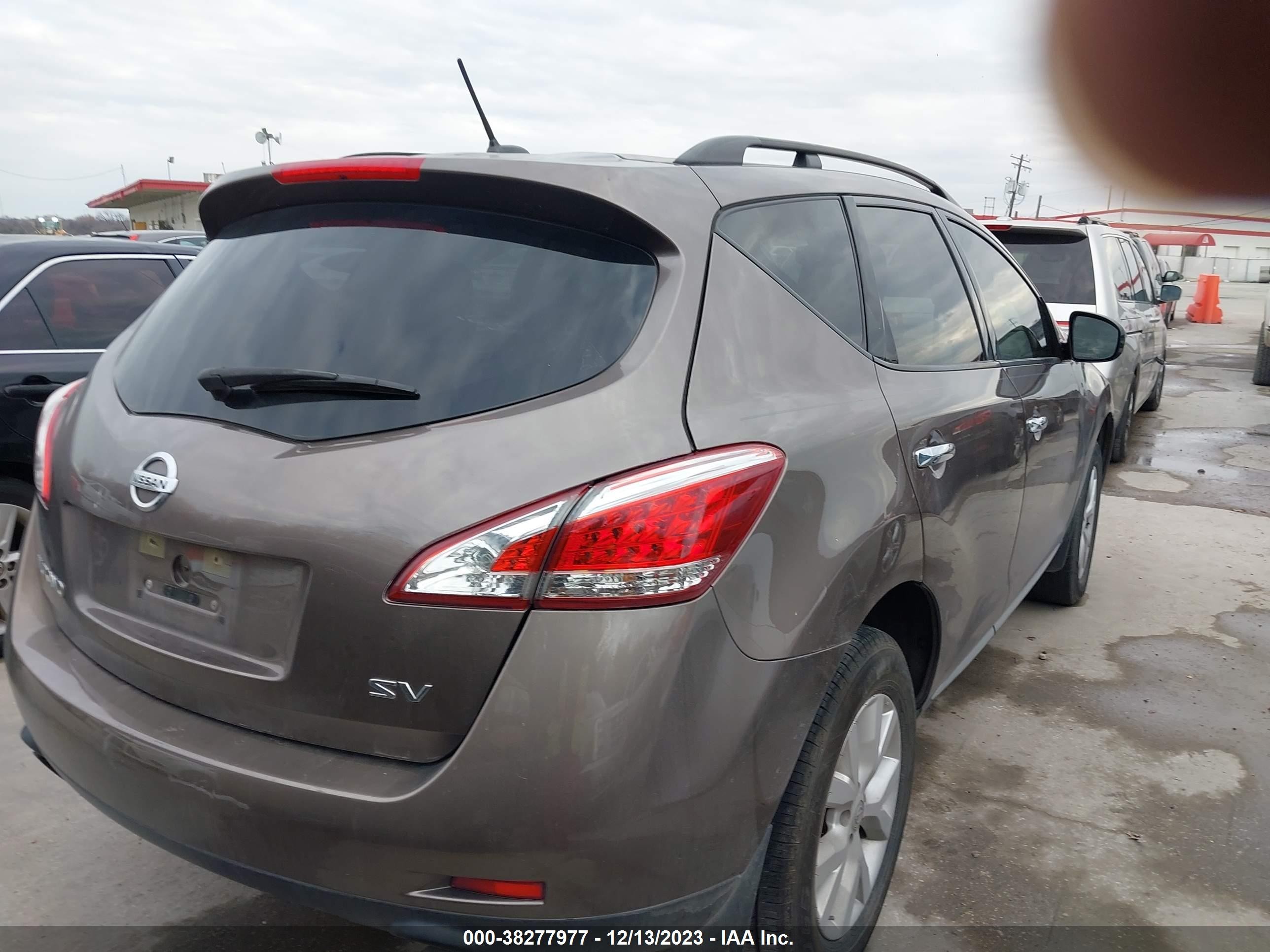 Photo 3 VIN: JN8AZ1MU3EW405176 - NISSAN MURANO 