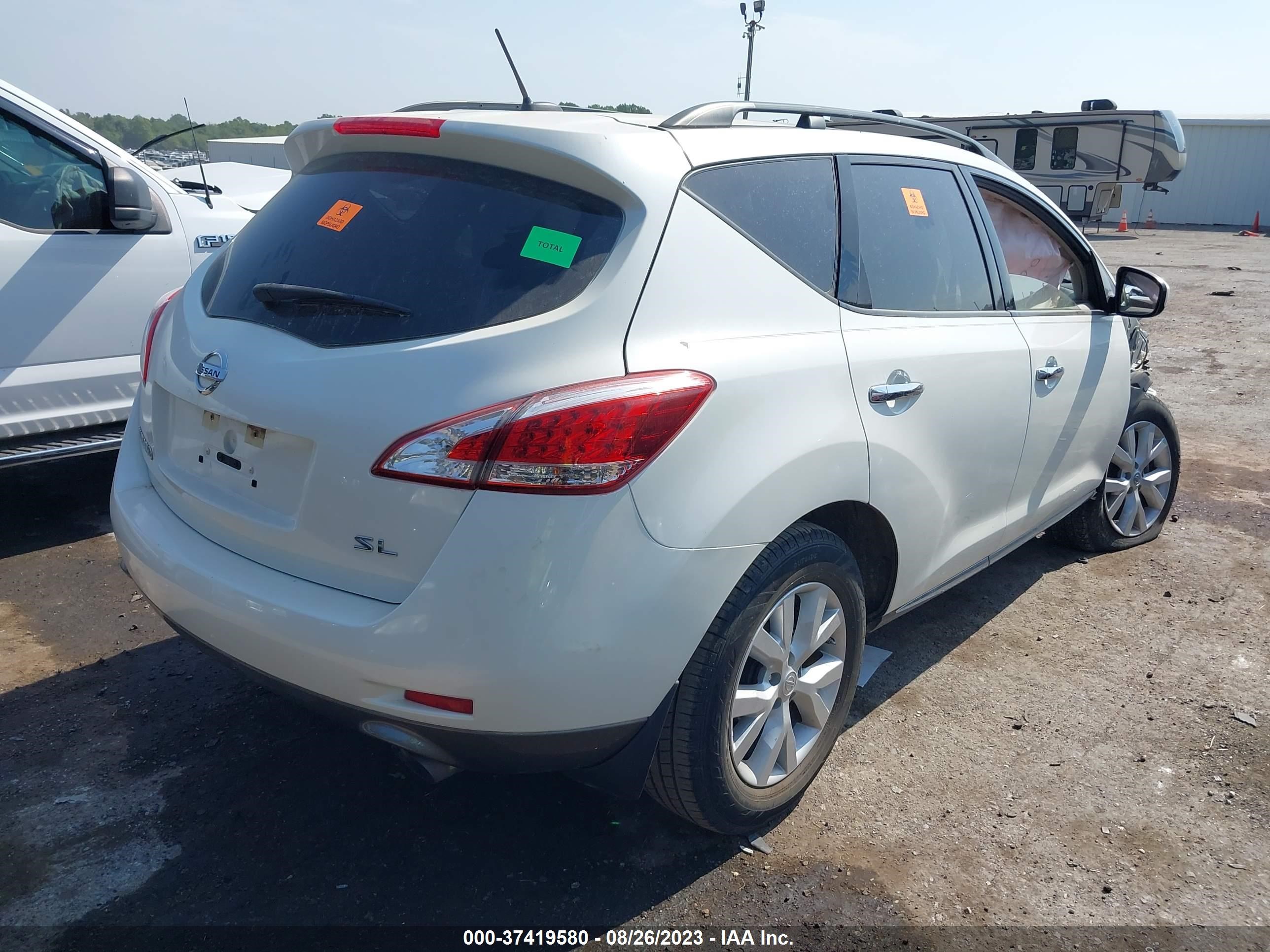 Photo 3 VIN: JN8AZ1MU4DW208564 - NISSAN MURANO 