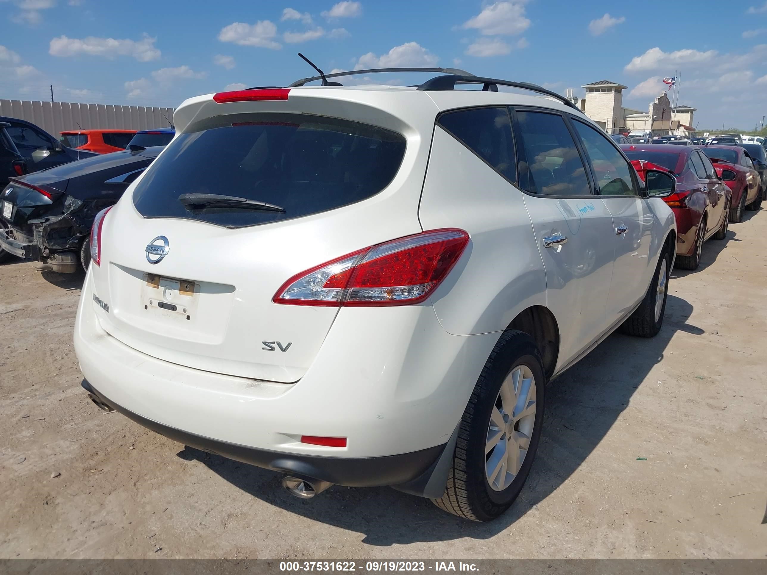 Photo 3 VIN: JN8AZ1MU4EW404859 - NISSAN MURANO 