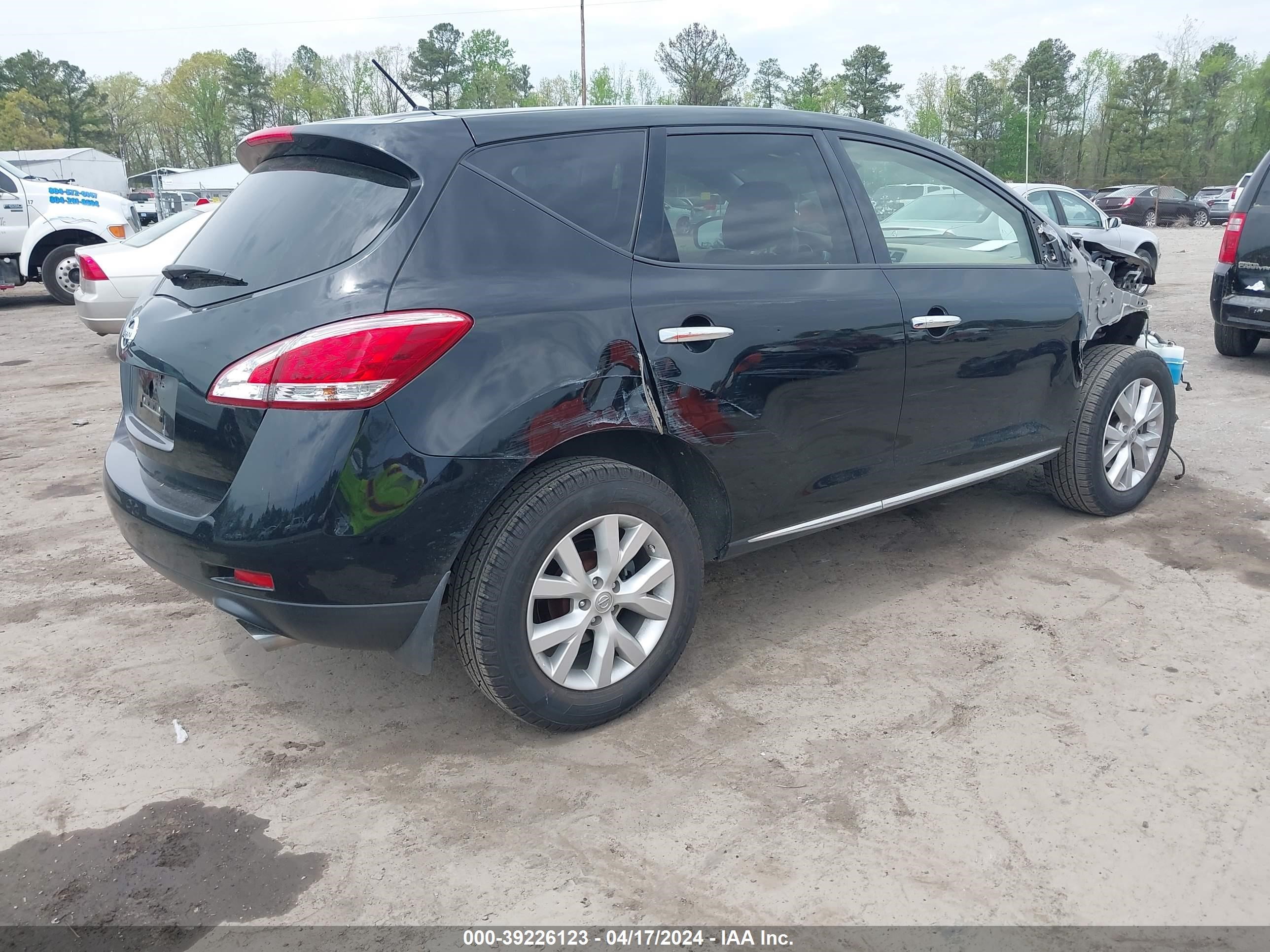 Photo 3 VIN: JN8AZ1MU4EW416848 - NISSAN MURANO 