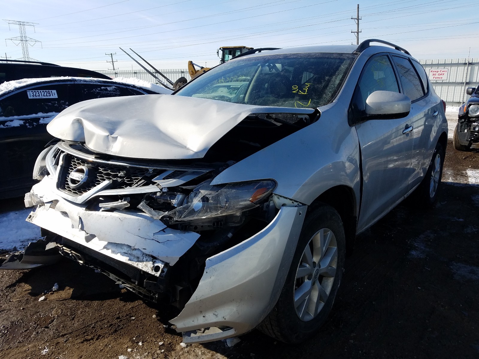 Photo 1 VIN: JN8AZ1MU4EW421872 - NISSAN MURANO S 