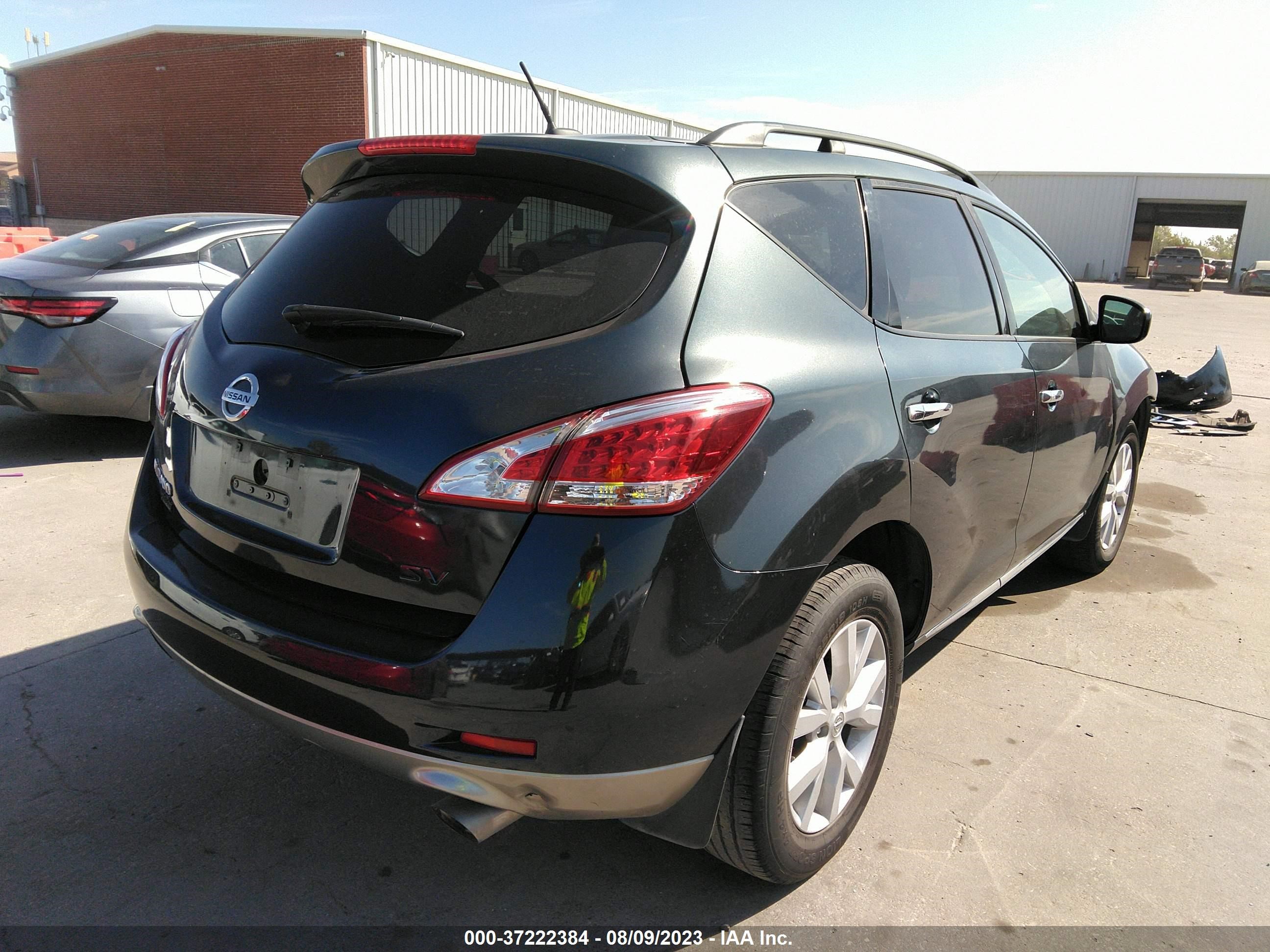 Photo 3 VIN: JN8AZ1MU5CW113042 - NISSAN MURANO 