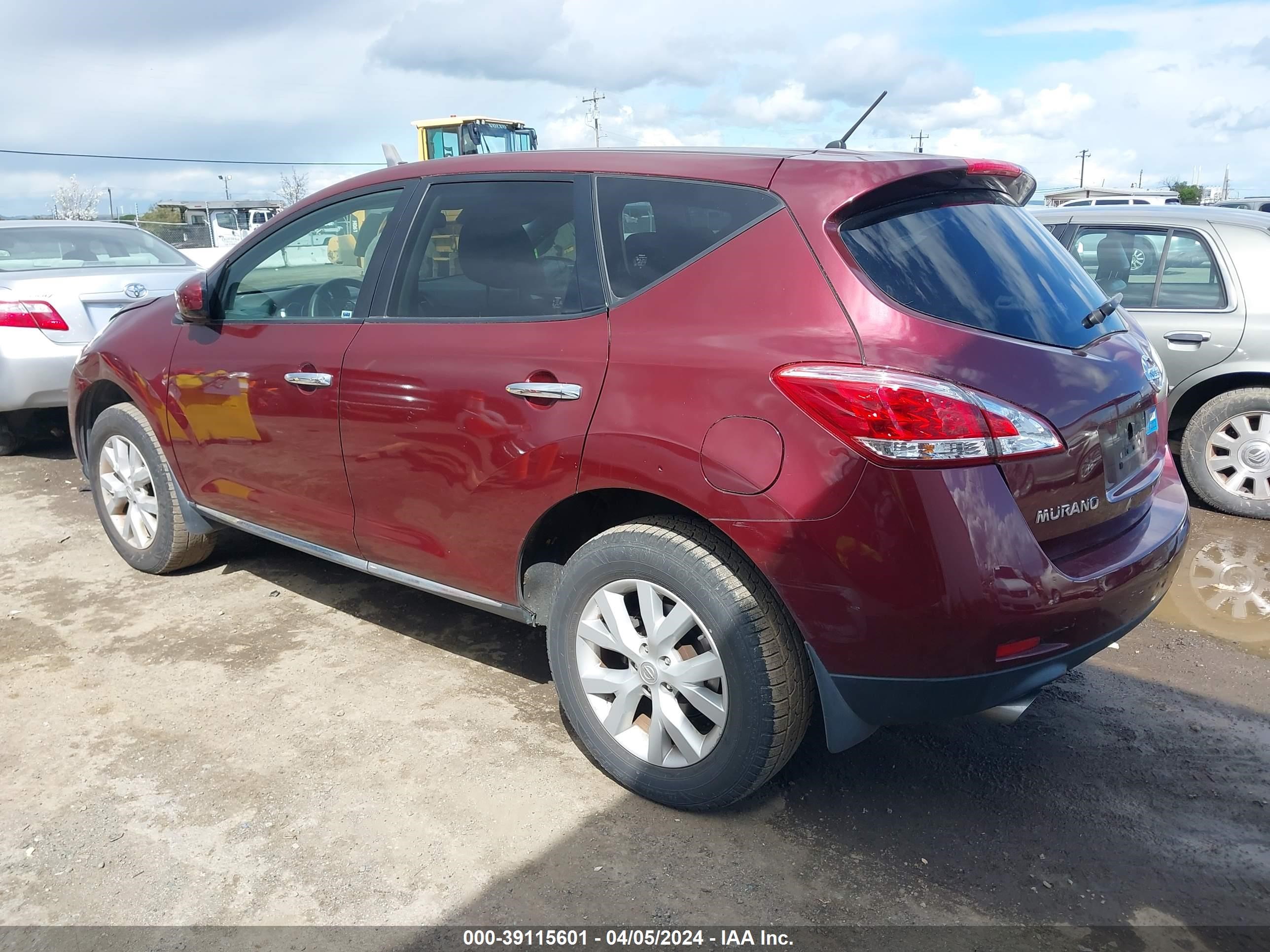 Photo 2 VIN: JN8AZ1MU5CW113588 - NISSAN MURANO 