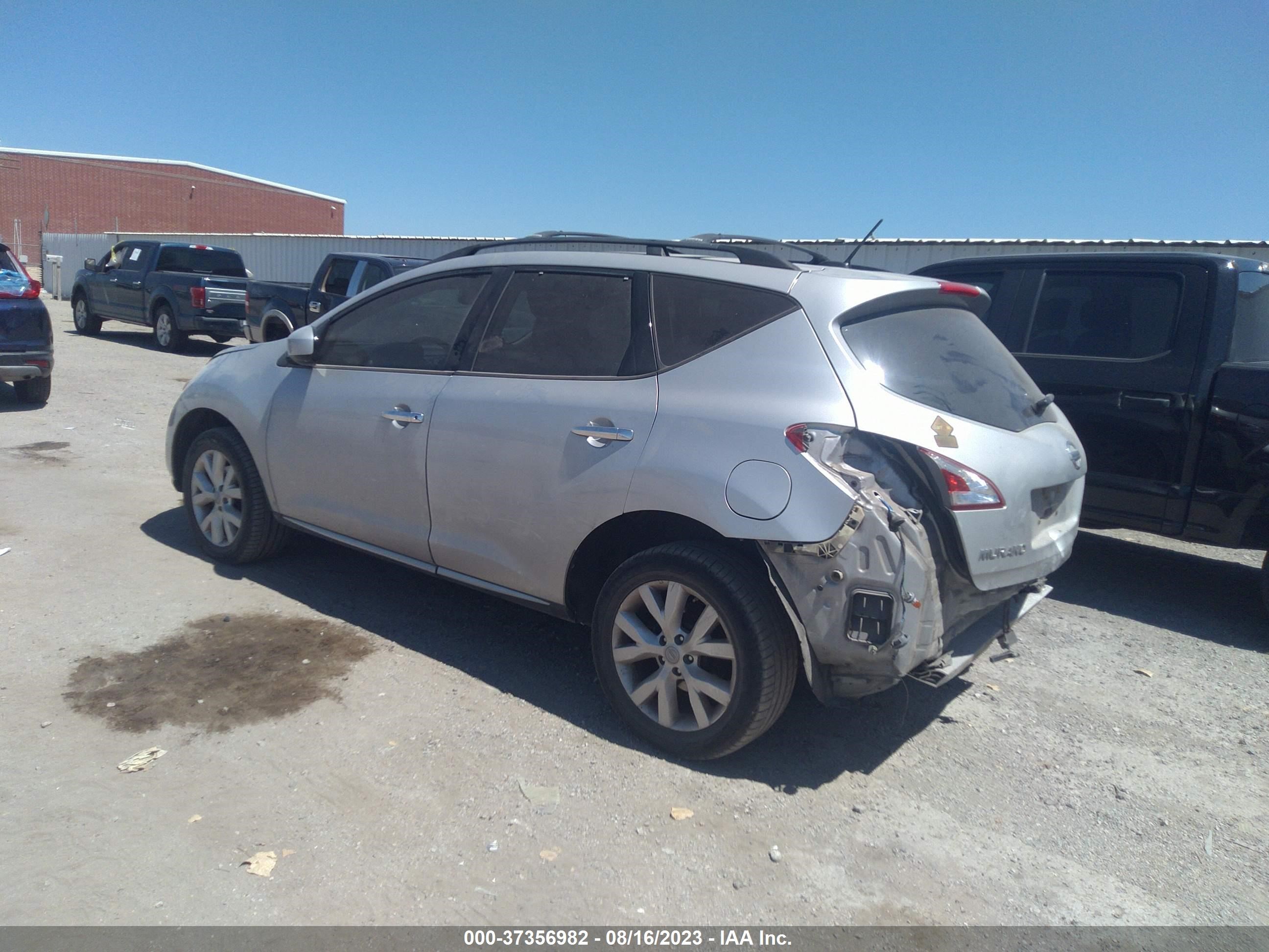 Photo 2 VIN: JN8AZ1MU5EW413392 - NISSAN MURANO 