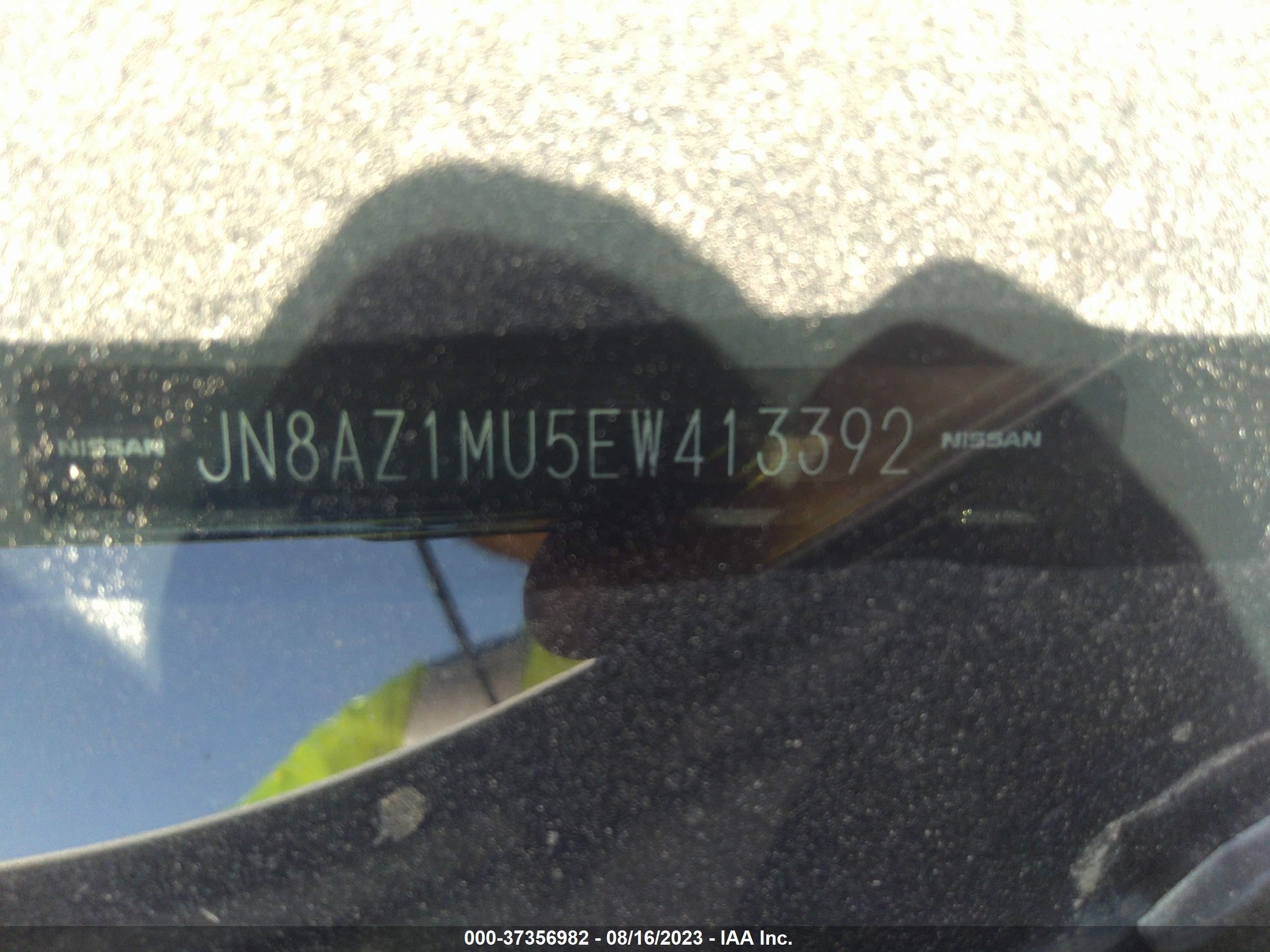 Photo 8 VIN: JN8AZ1MU5EW413392 - NISSAN MURANO 