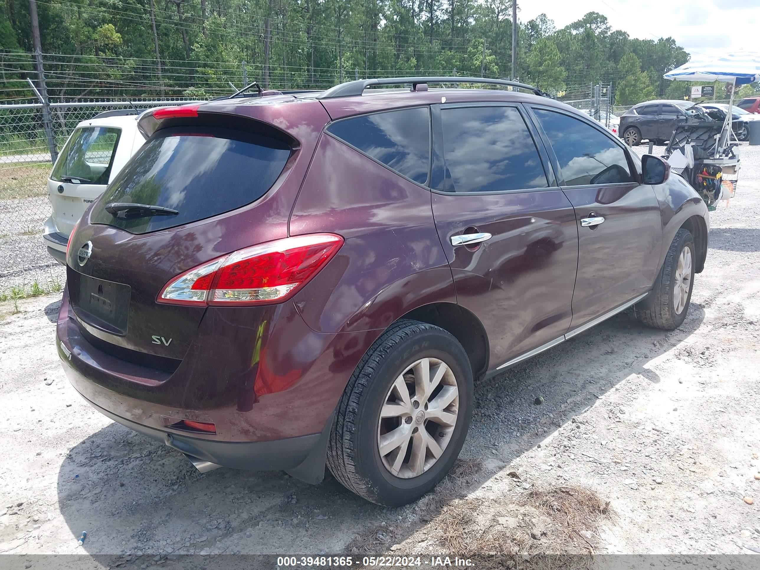 Photo 3 VIN: JN8AZ1MU6EW408850 - NISSAN MURANO 