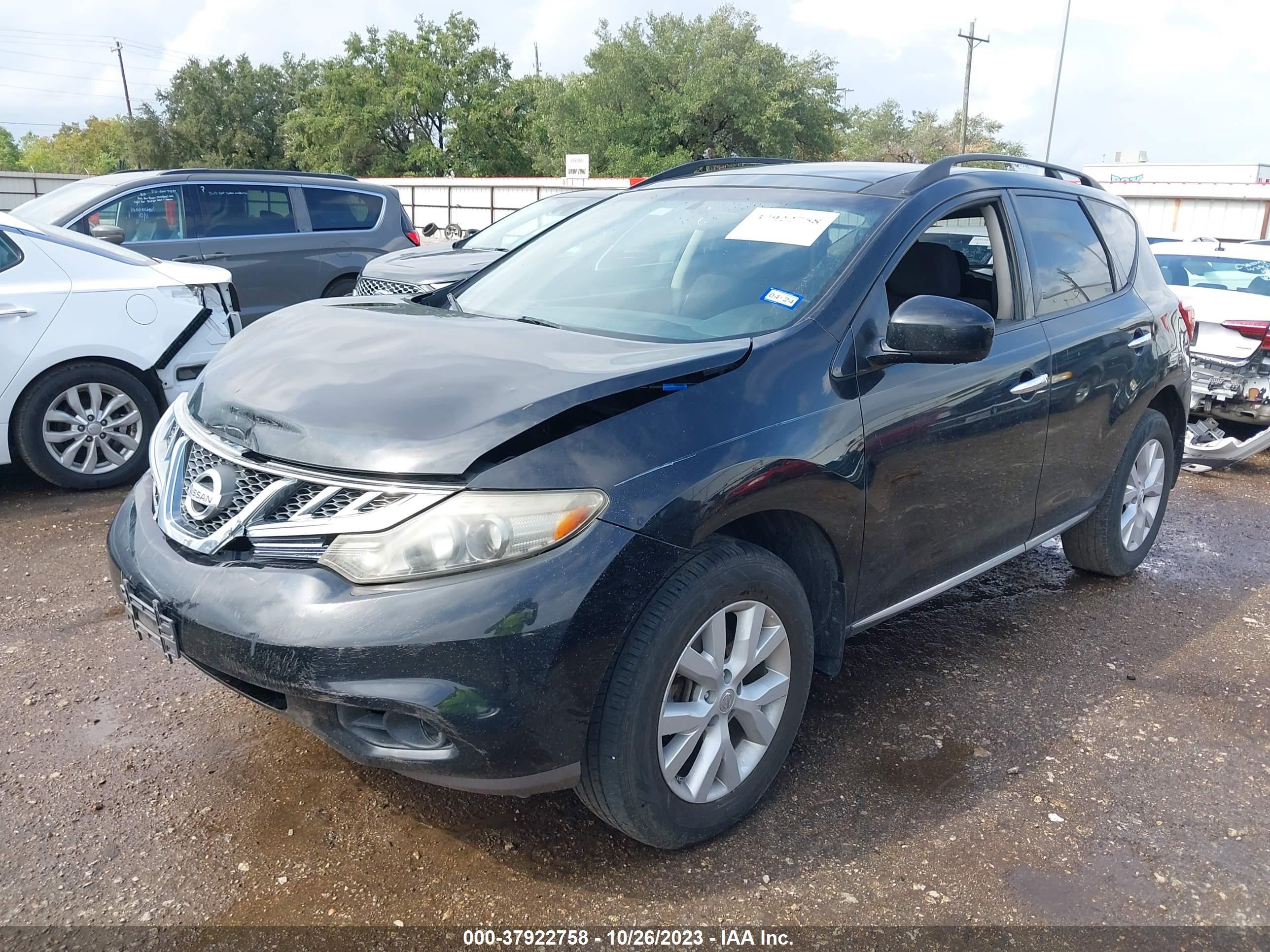 Photo 1 VIN: JN8AZ1MU7CW112961 - NISSAN MURANO 