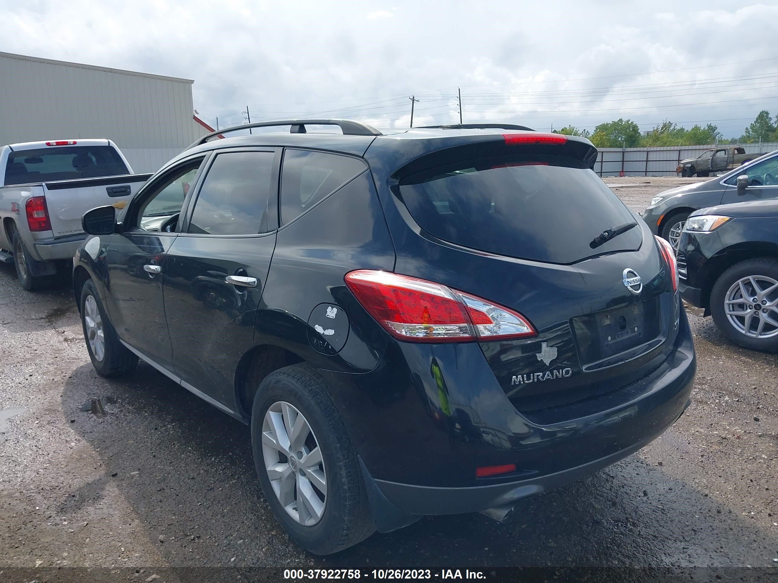 Photo 2 VIN: JN8AZ1MU7CW112961 - NISSAN MURANO 