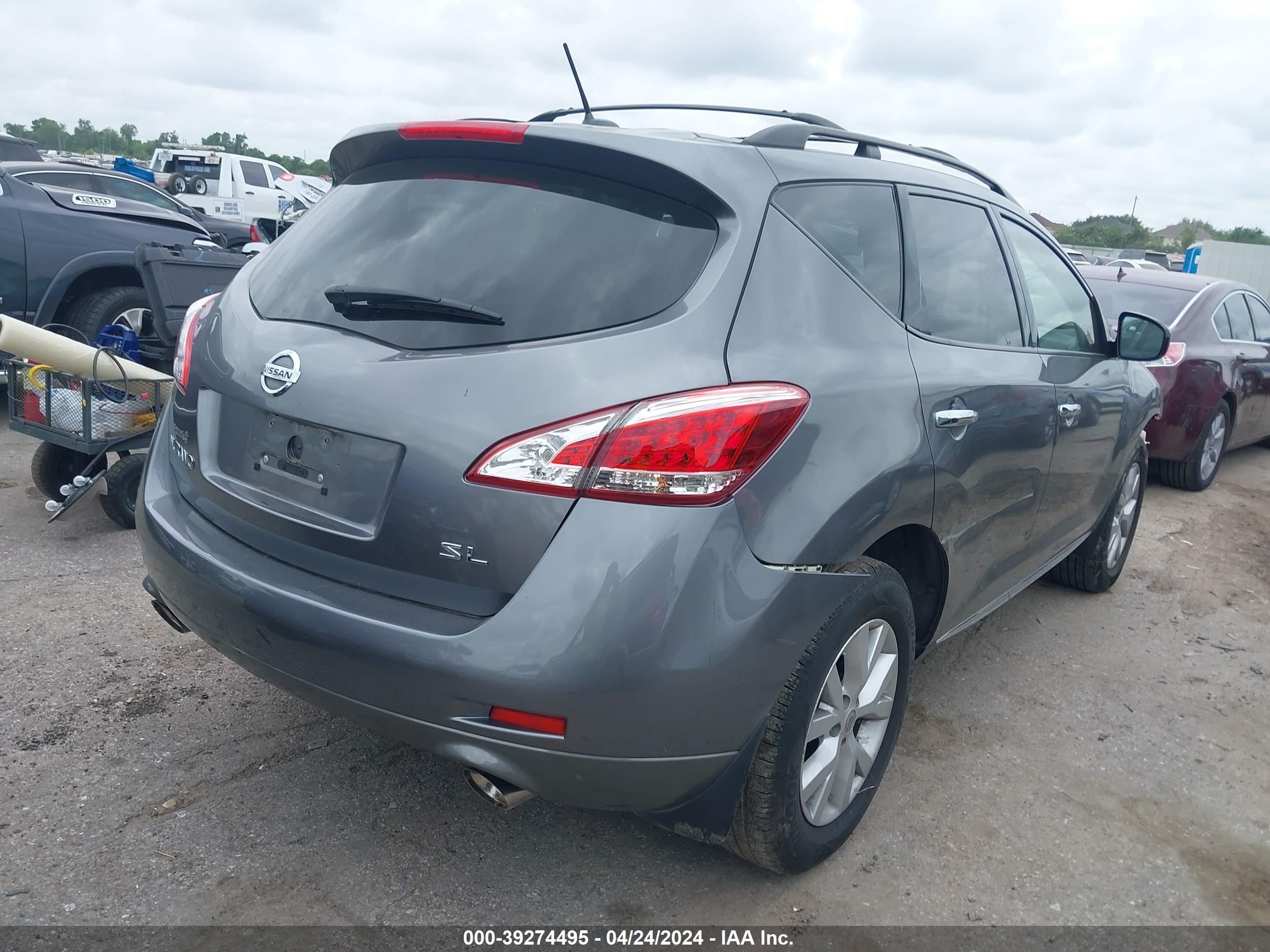 Photo 3 VIN: JN8AZ1MU7EW413863 - NISSAN MURANO 