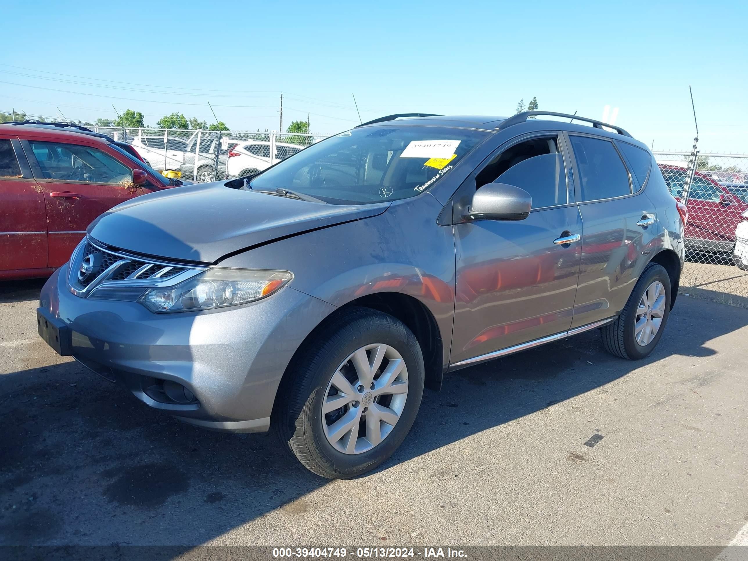 Photo 1 VIN: JN8AZ1MU7EW419307 - NISSAN MURANO 