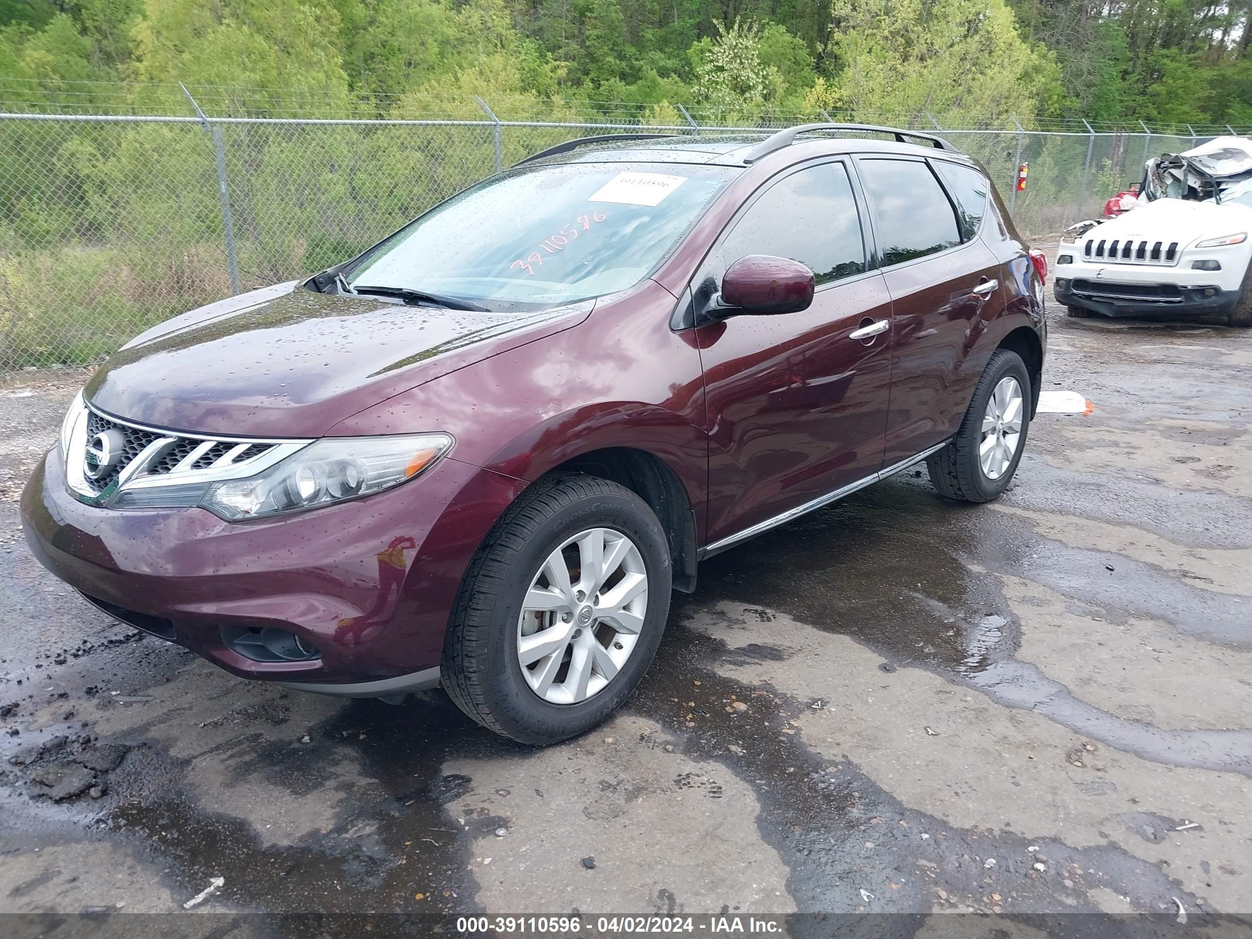 Photo 1 VIN: JN8AZ1MU7EW419839 - NISSAN MURANO 