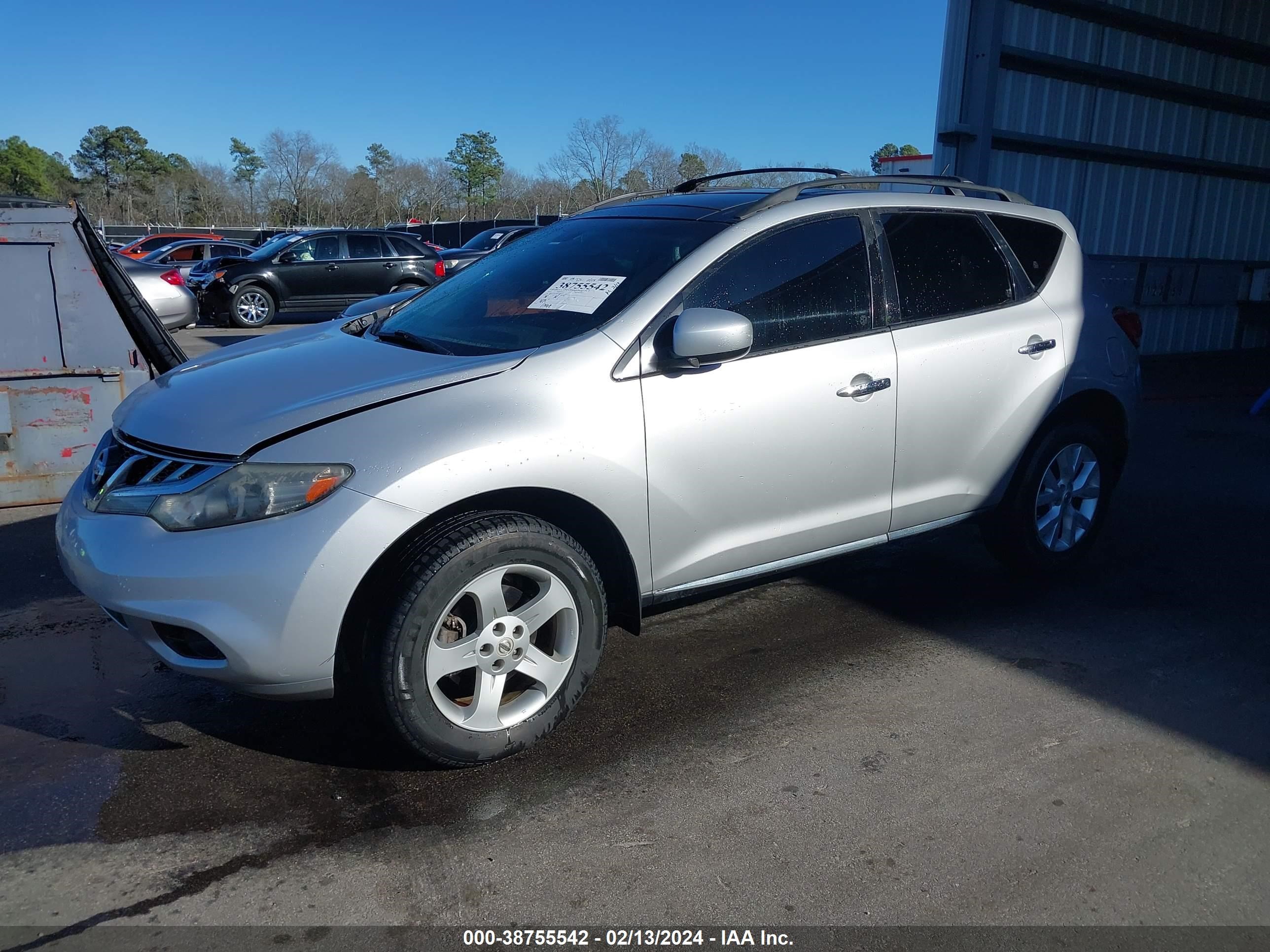 Photo 1 VIN: JN8AZ1MU8BW055037 - NISSAN MURANO 