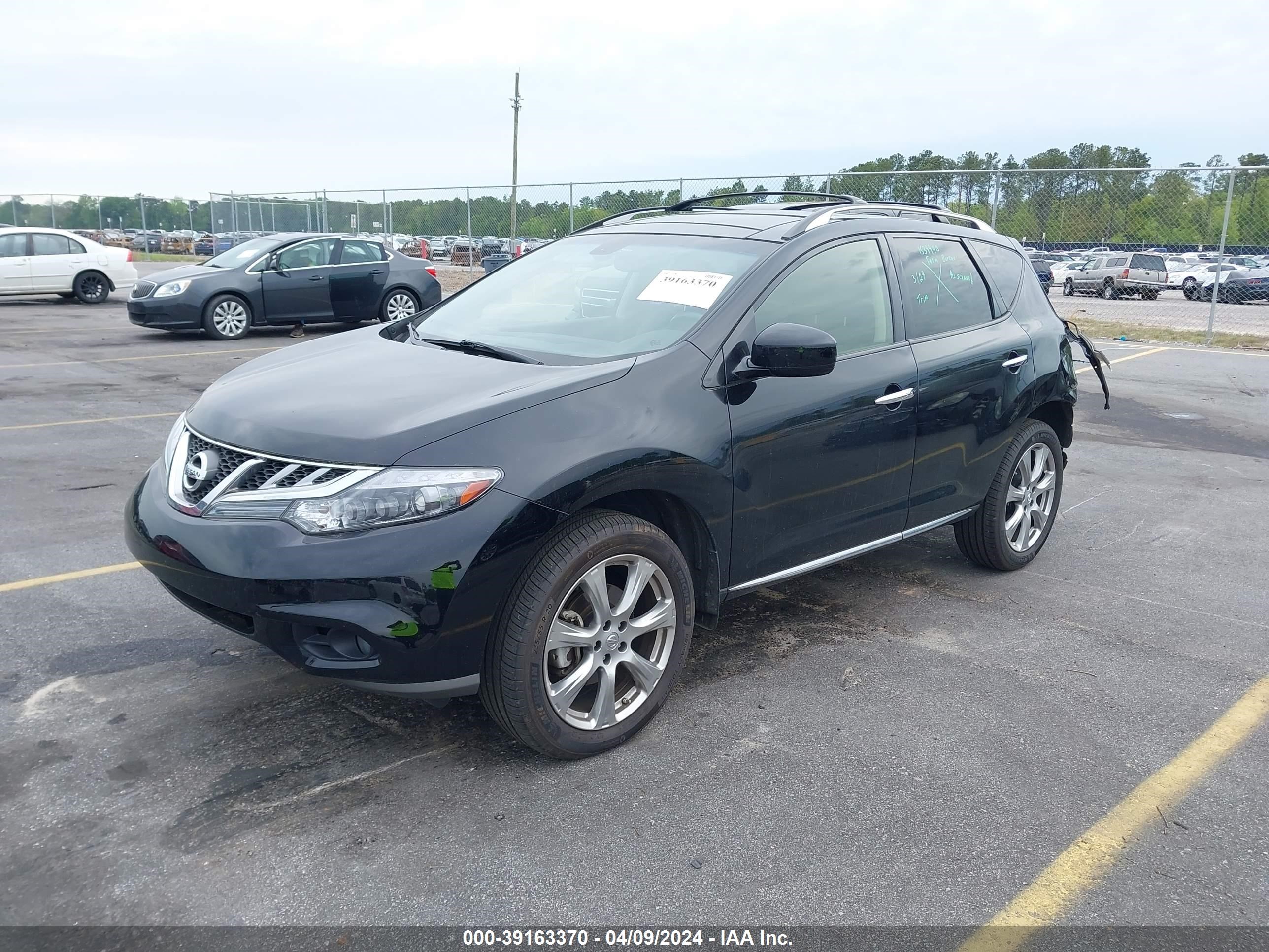 Photo 1 VIN: JN8AZ1MU8CW114461 - NISSAN MURANO 