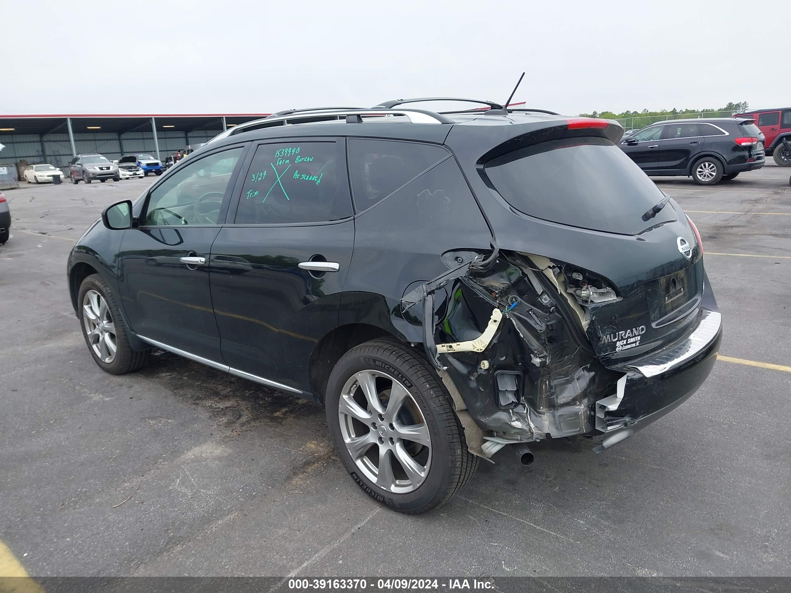 Photo 2 VIN: JN8AZ1MU8CW114461 - NISSAN MURANO 