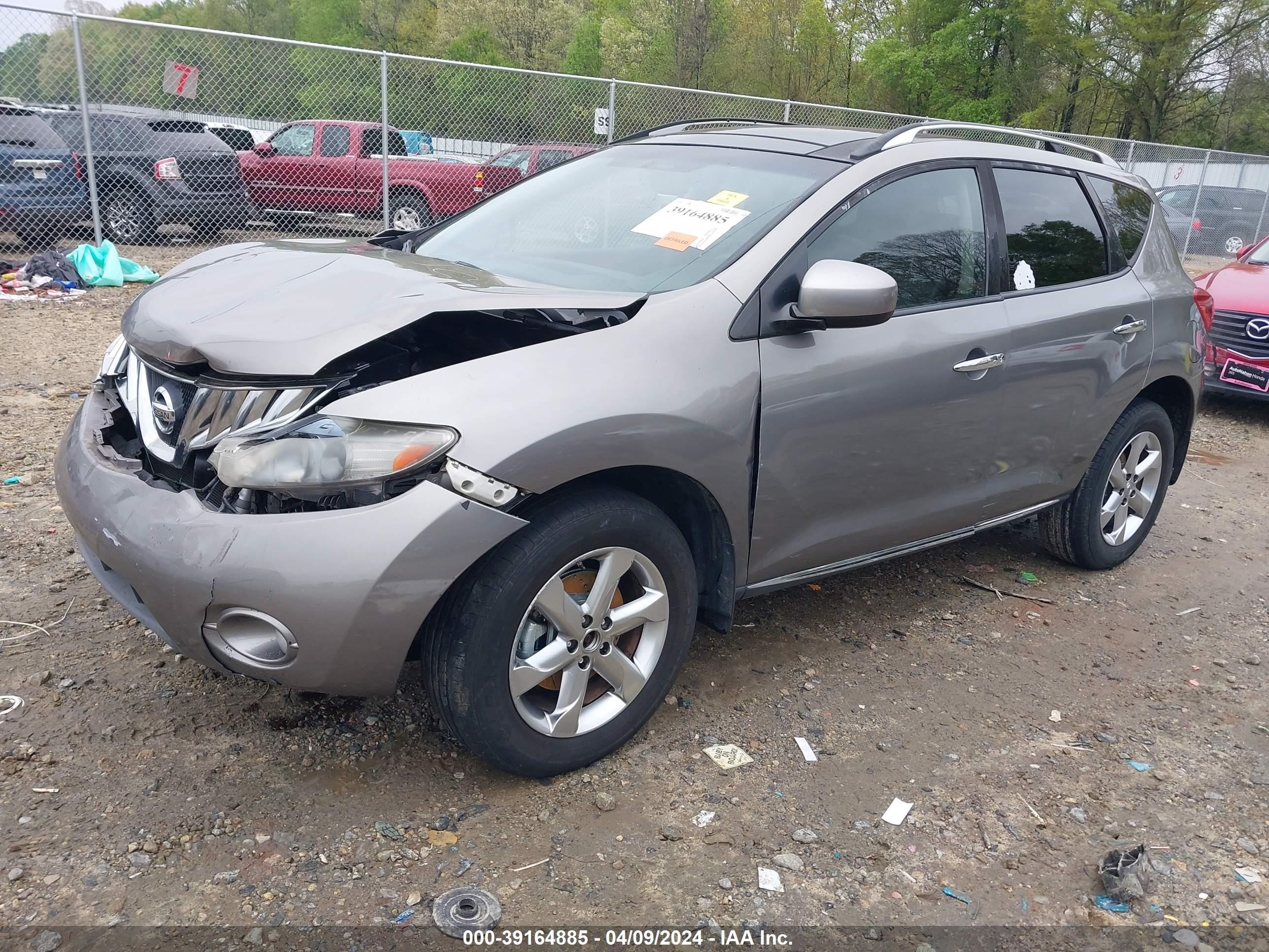 Photo 1 VIN: JN8AZ1MU9AW018593 - NISSAN MURANO 