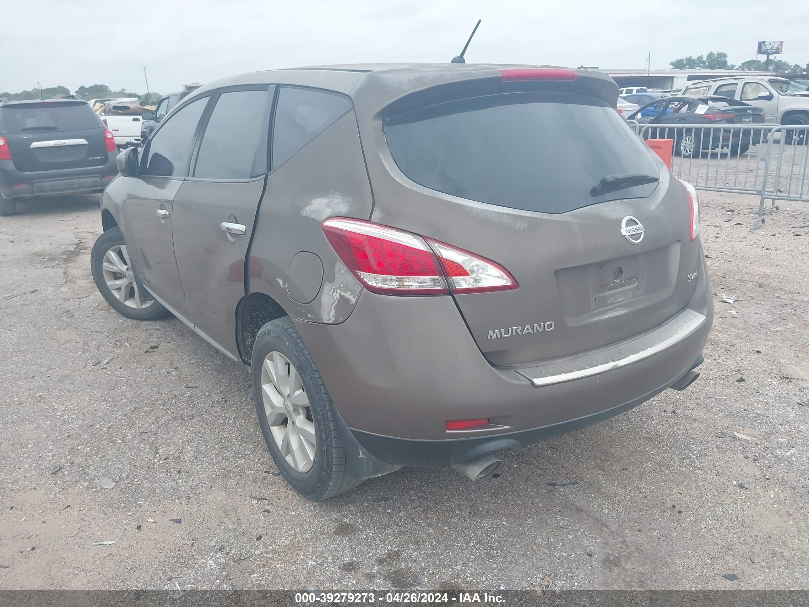 Photo 2 VIN: JN8AZ1MUXBW059672 - NISSAN MURANO 