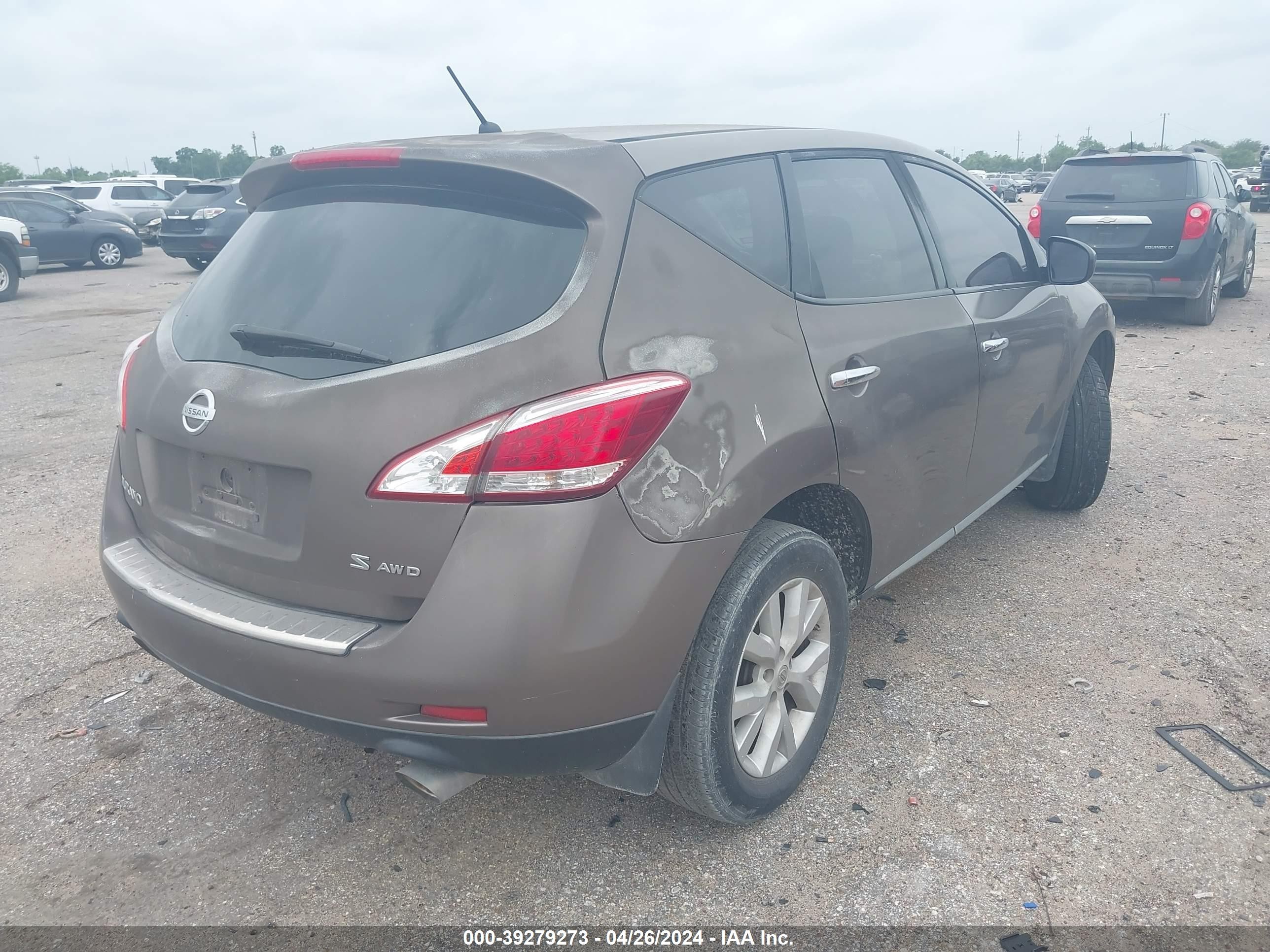 Photo 3 VIN: JN8AZ1MUXBW059672 - NISSAN MURANO 