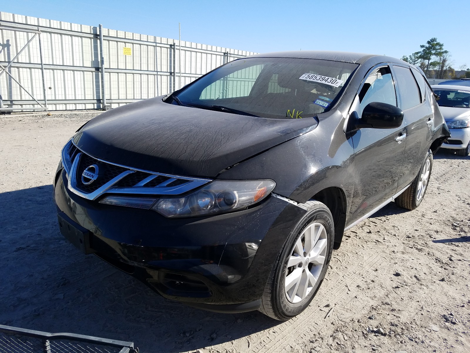 Photo 1 VIN: JN8AZ1MUXBW060160 - NISSAN MURANO S 