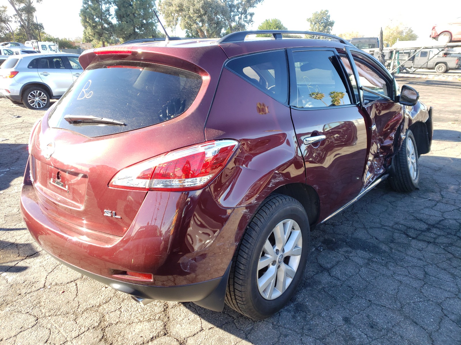 Photo 3 VIN: JN8AZ1MUXCW101842 - NISSAN MURANO S 