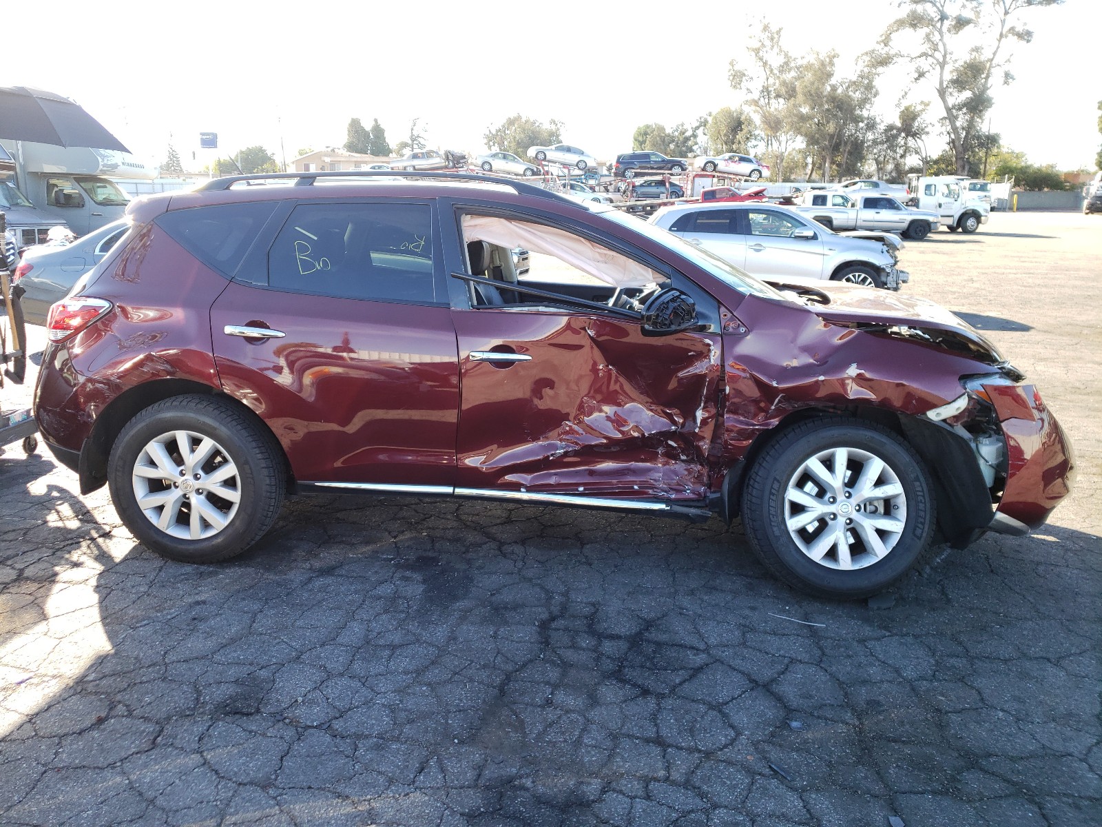 Photo 8 VIN: JN8AZ1MUXCW101842 - NISSAN MURANO S 