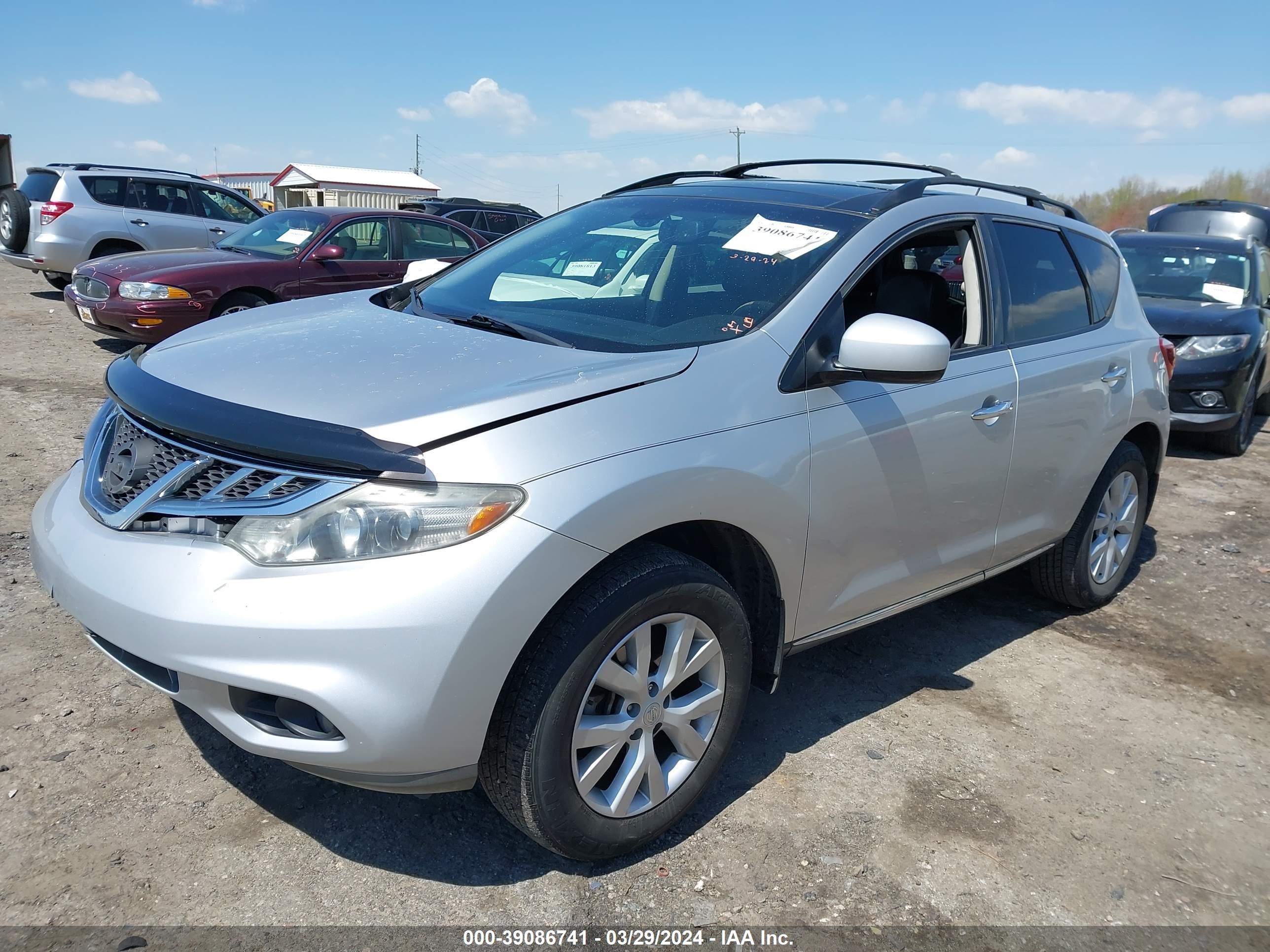 Photo 1 VIN: JN8AZ1MUXDW200808 - NISSAN MURANO 