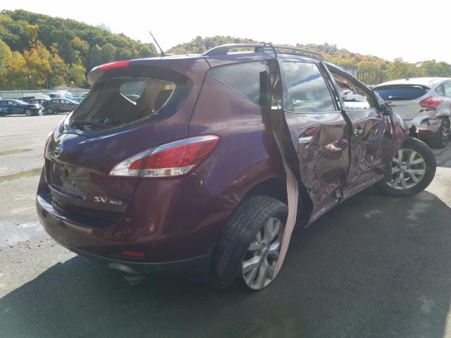 Photo 3 VIN: JN8AZ1MW0CW203538 - NISSAN MURANO S 