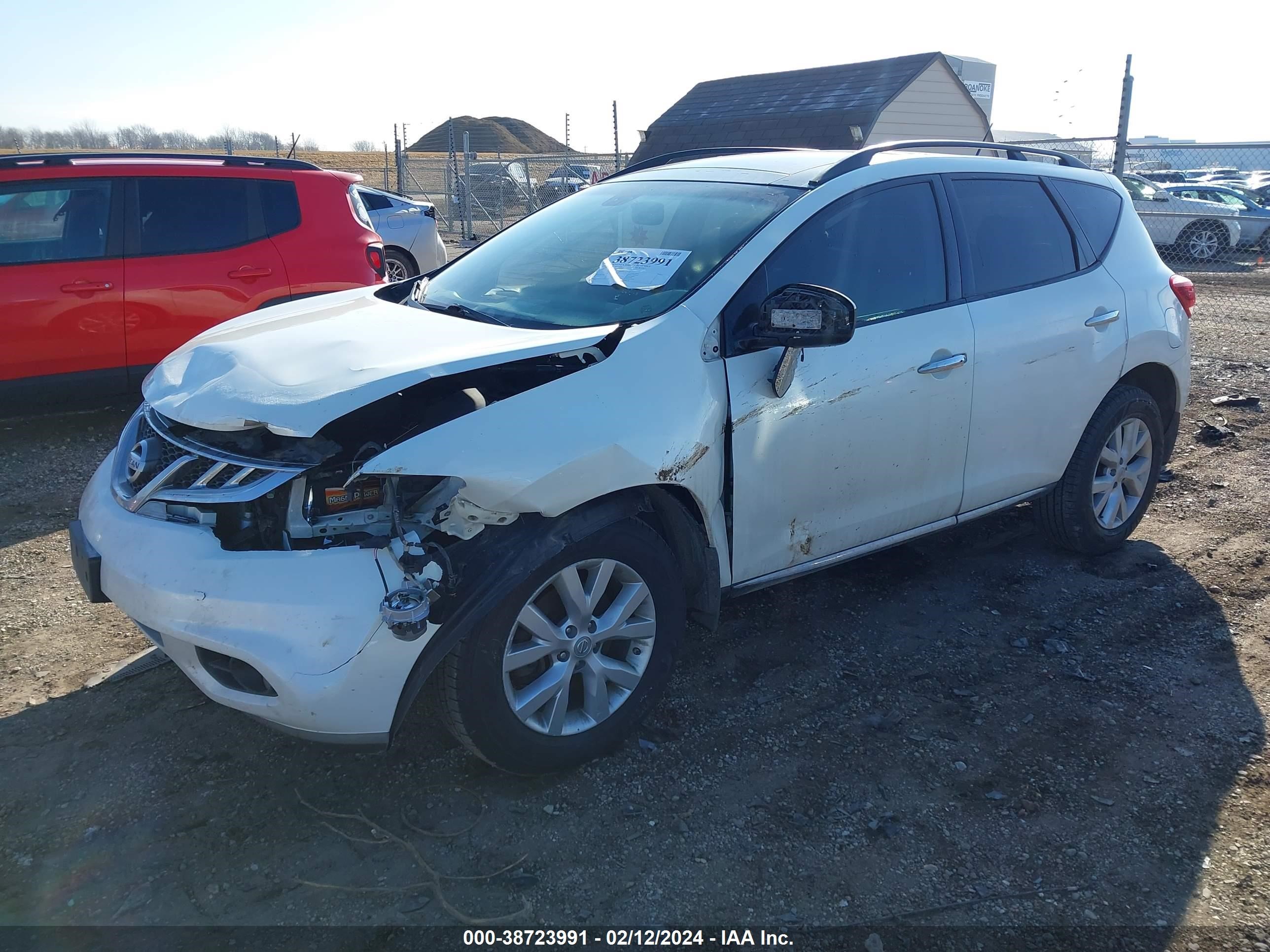 Photo 1 VIN: JN8AZ1MW0DW305925 - NISSAN MURANO 