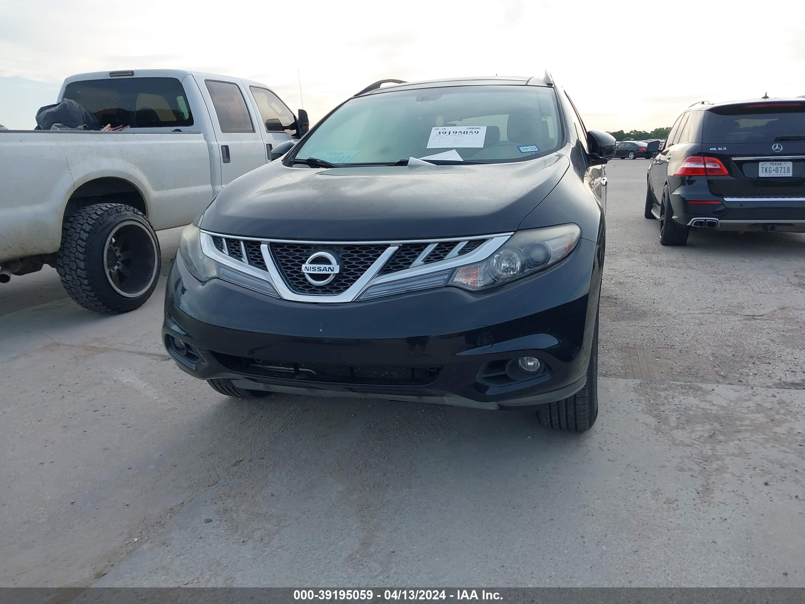 Photo 1 VIN: JN8AZ1MW0DW322174 - NISSAN MURANO 