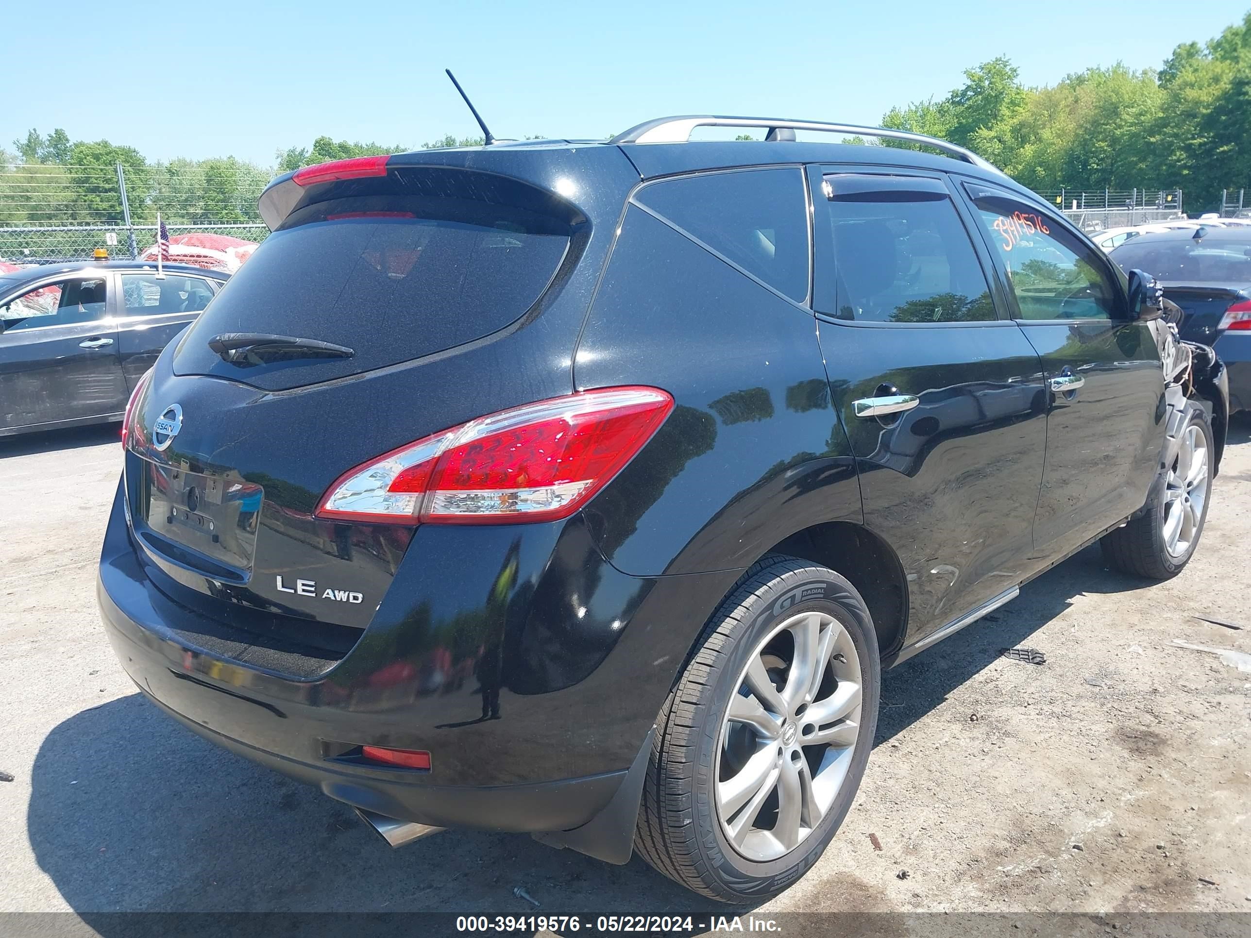 Photo 3 VIN: JN8AZ1MW0DW322644 - NISSAN MURANO 