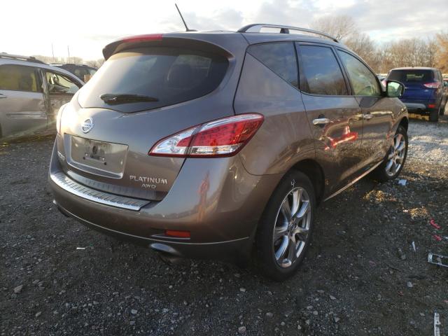 Photo 3 VIN: JN8AZ1MW0EW502479 - NISSAN MURANO S 