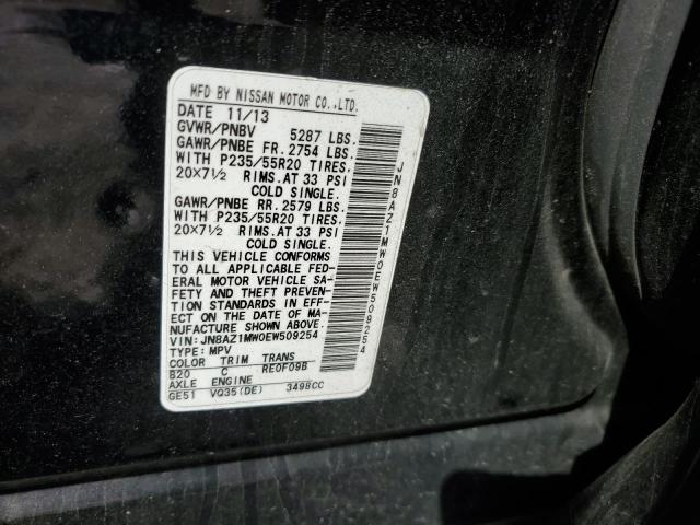 Photo 11 VIN: JN8AZ1MW0EW509254 - NISSAN MURANO 