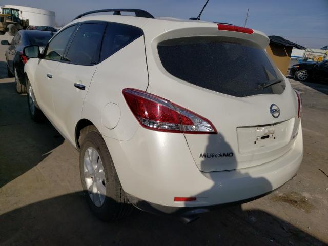 Photo 2 VIN: JN8AZ1MW0EW510663 - NISSAN MURANO S 