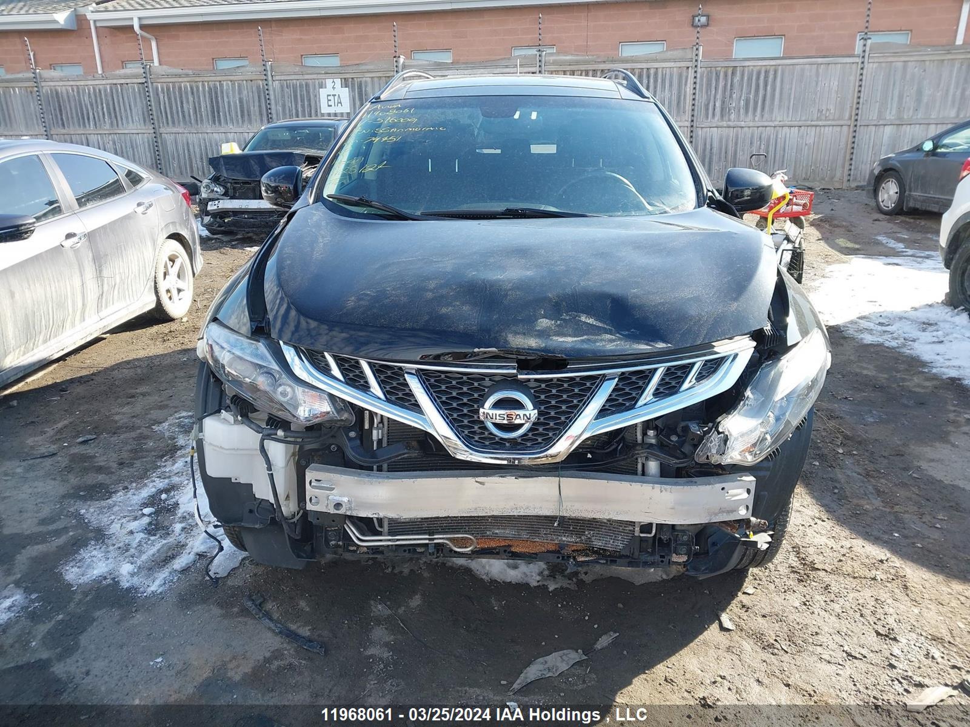 Photo 12 VIN: JN8AZ1MW0EW516009 - NISSAN MURANO 