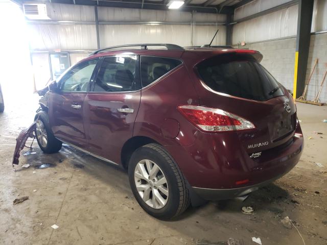 Photo 2 VIN: JN8AZ1MW1BW155692 - NISSAN MURANO S 