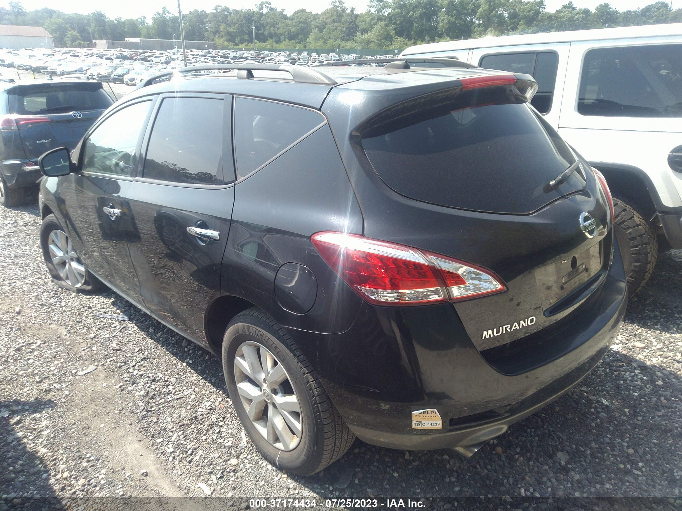 Photo 2 VIN: JN8AZ1MW1BW156566 - NISSAN MURANO 