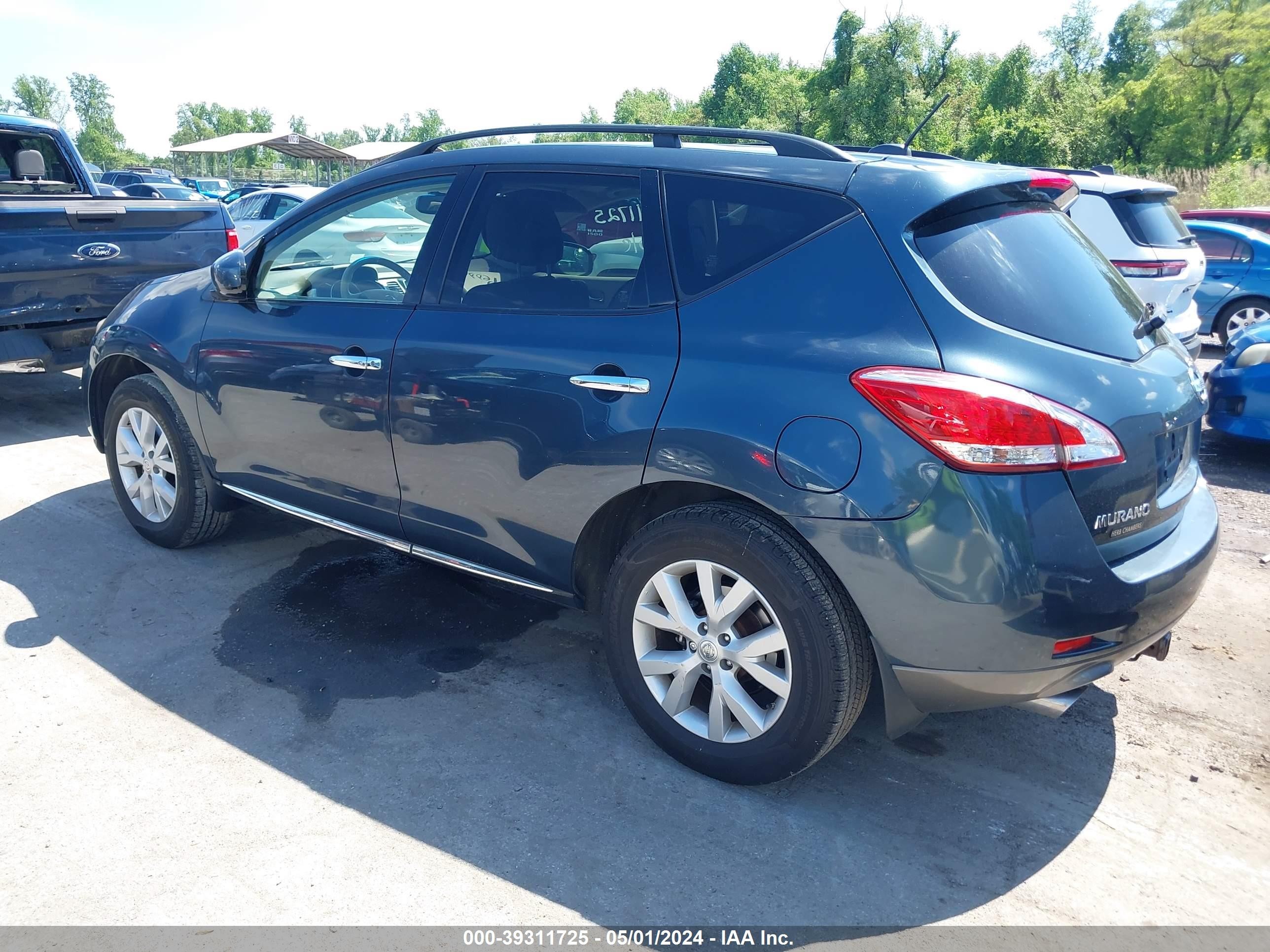 Photo 2 VIN: JN8AZ1MW1BW166613 - NISSAN MURANO 