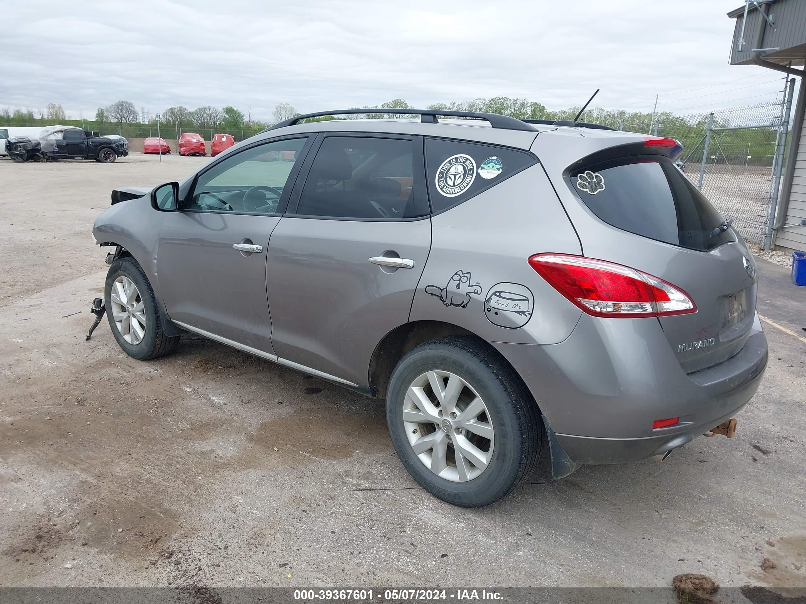 Photo 2 VIN: JN8AZ1MW1BW166708 - NISSAN MURANO 