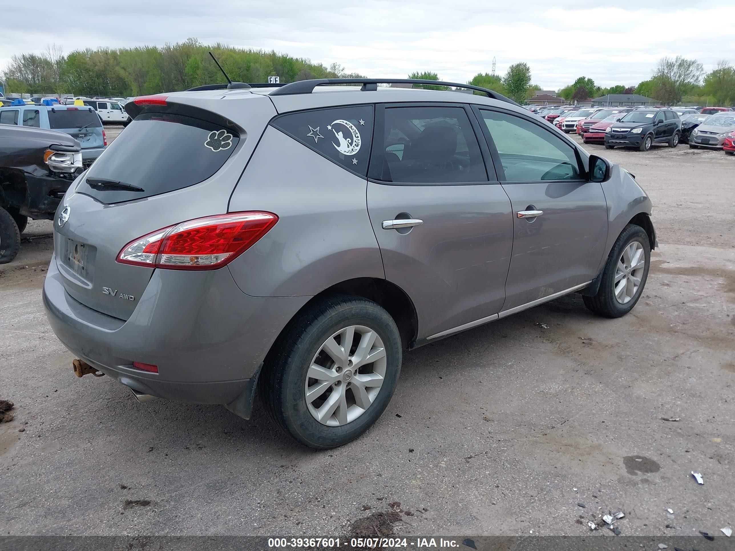 Photo 3 VIN: JN8AZ1MW1BW166708 - NISSAN MURANO 