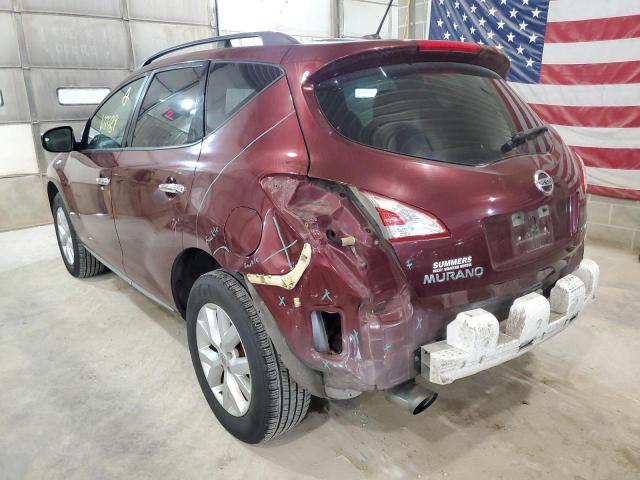 Photo 2 VIN: JN8AZ1MW1BW176316 - NISSAN MURANO S 