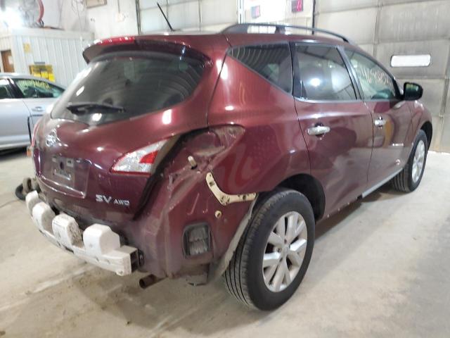 Photo 3 VIN: JN8AZ1MW1BW176316 - NISSAN MURANO S 