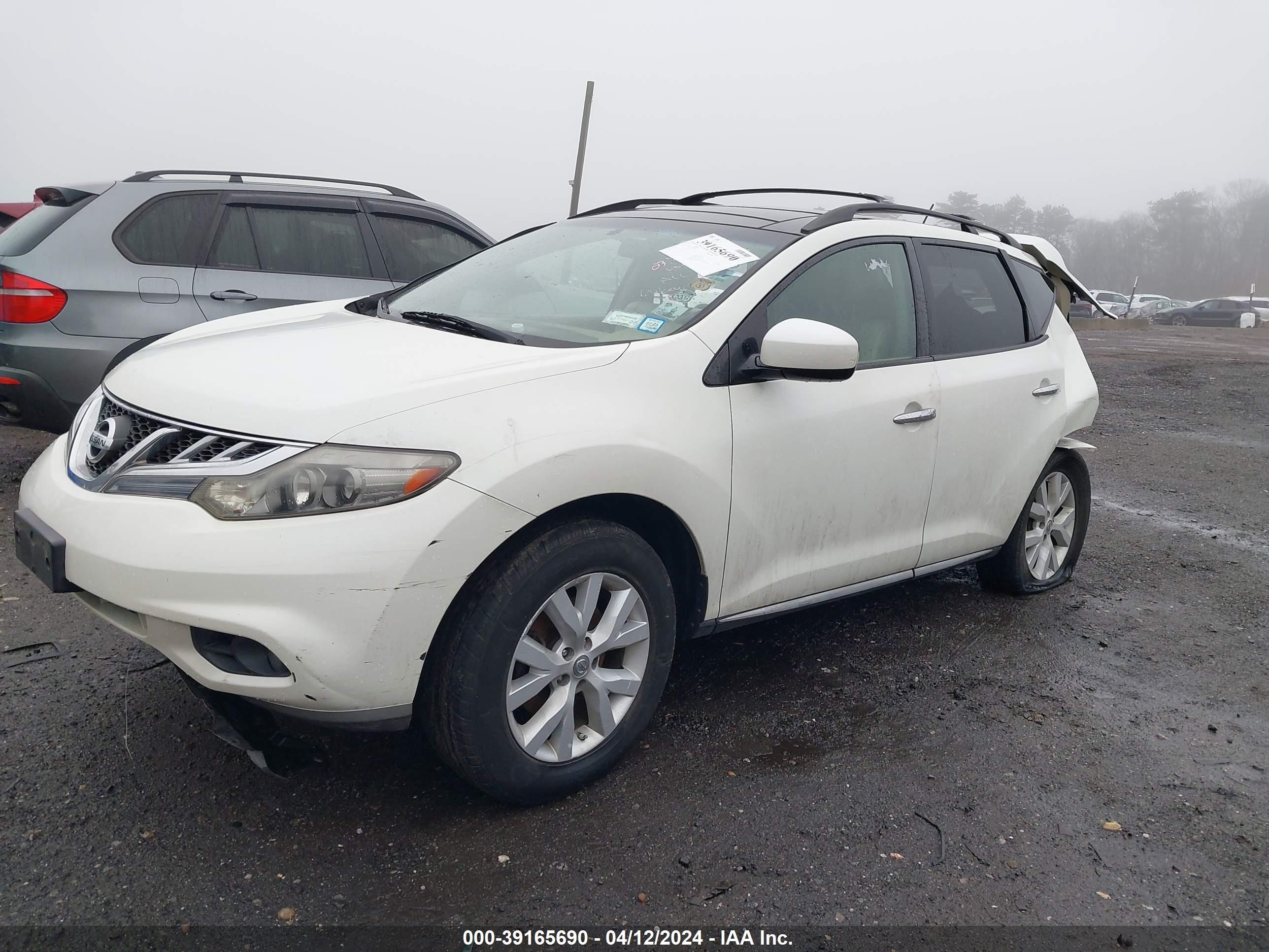 Photo 1 VIN: JN8AZ1MW1BW179054 - NISSAN MURANO 