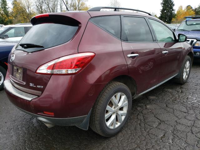 Photo 3 VIN: JN8AZ1MW1BW185176 - NISSAN MURANO S 