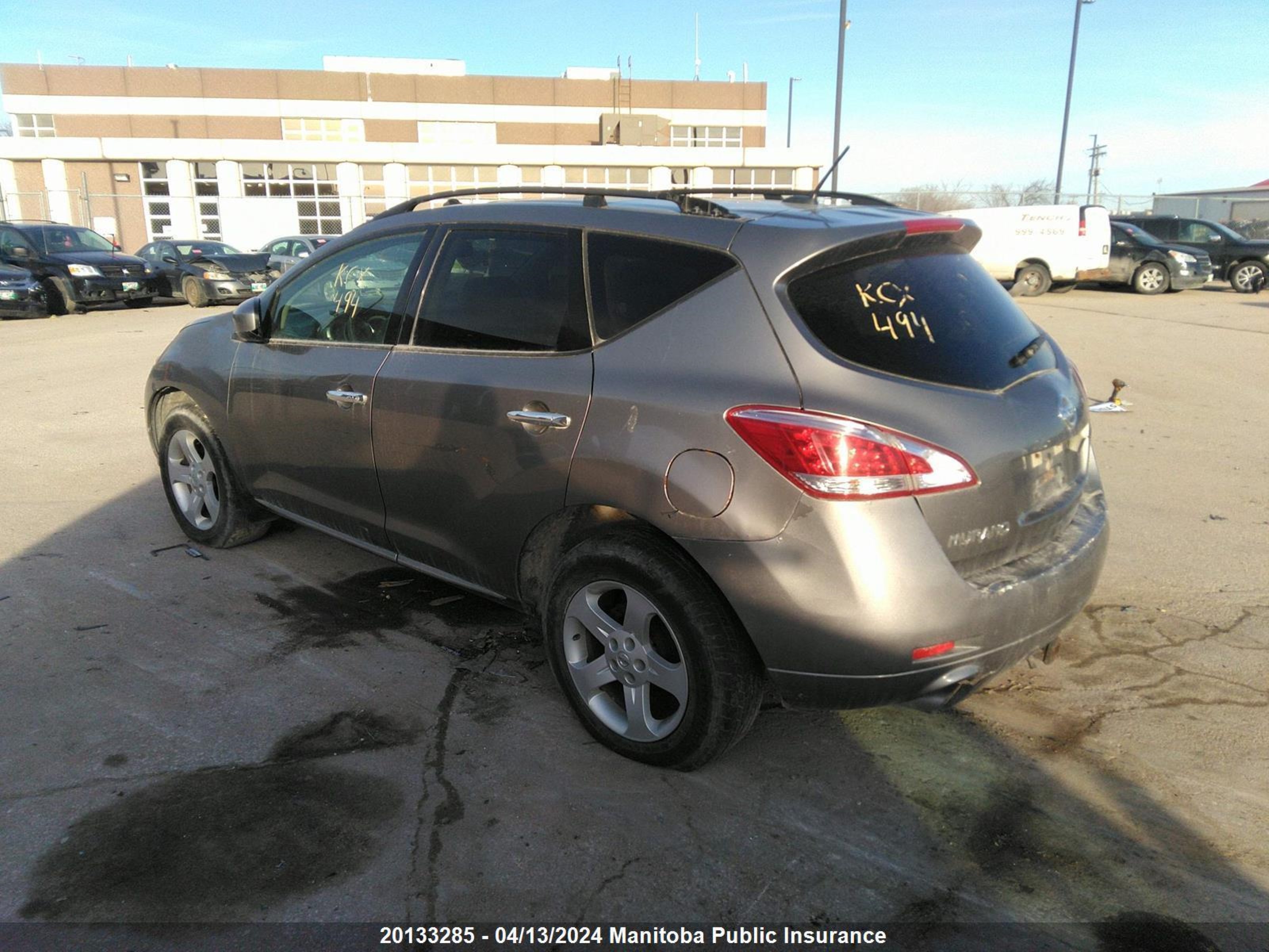 Photo 2 VIN: JN8AZ1MW1CW203659 - NISSAN MURANO 