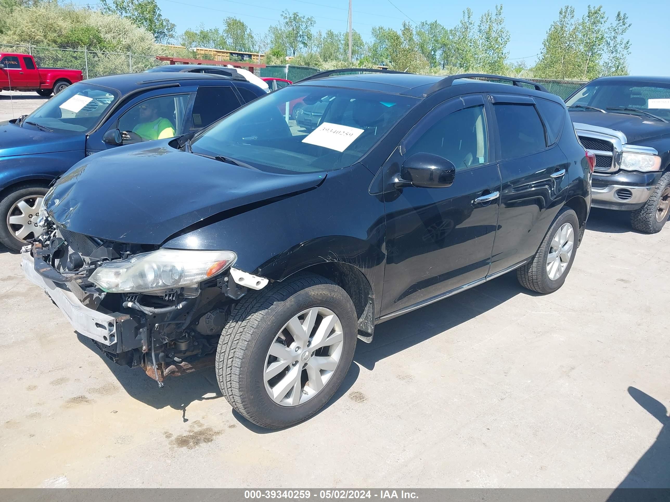 Photo 1 VIN: JN8AZ1MW1CW210790 - NISSAN MURANO 