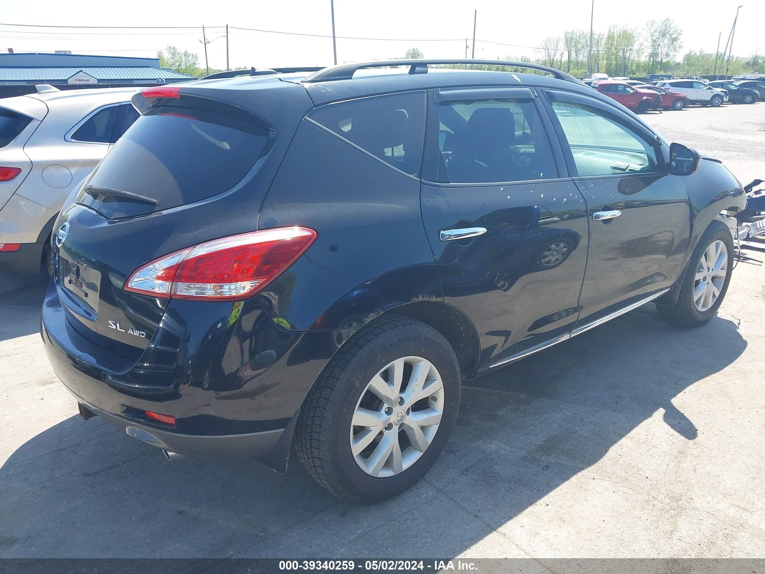 Photo 3 VIN: JN8AZ1MW1CW210790 - NISSAN MURANO 