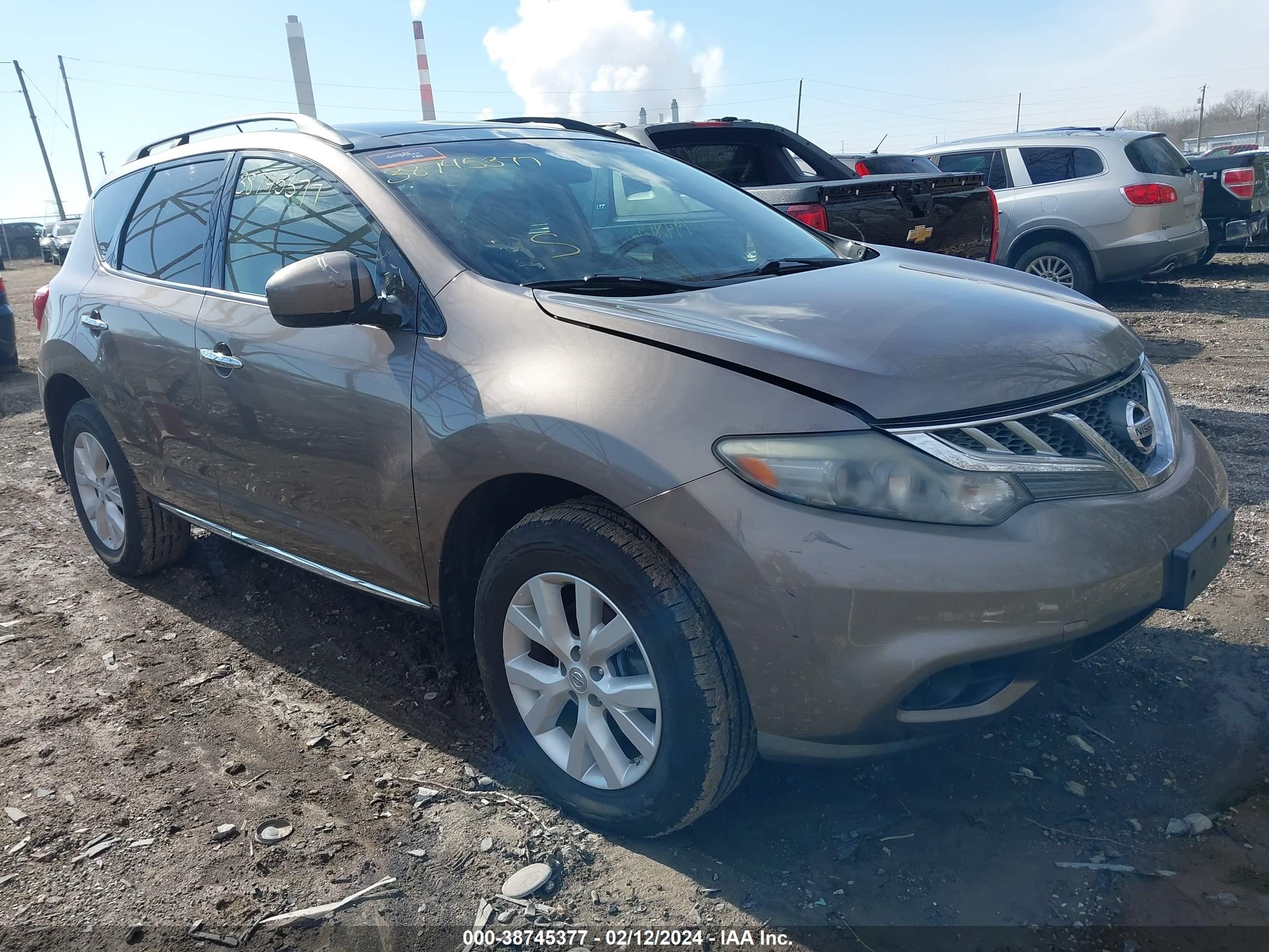 Photo 5 VIN: JN8AZ1MW1CW231624 - NISSAN MURANO 