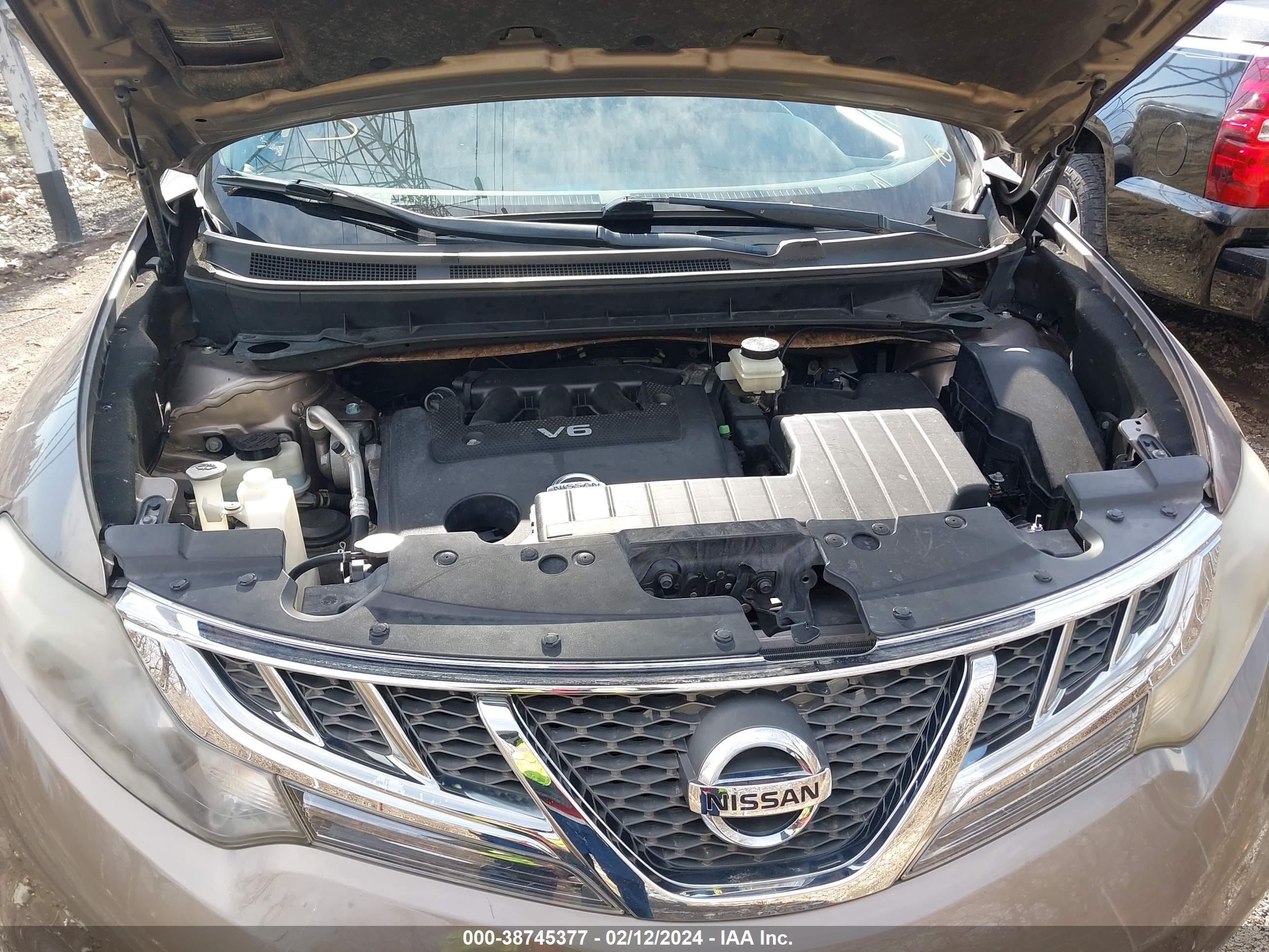 Photo 9 VIN: JN8AZ1MW1CW231624 - NISSAN MURANO 